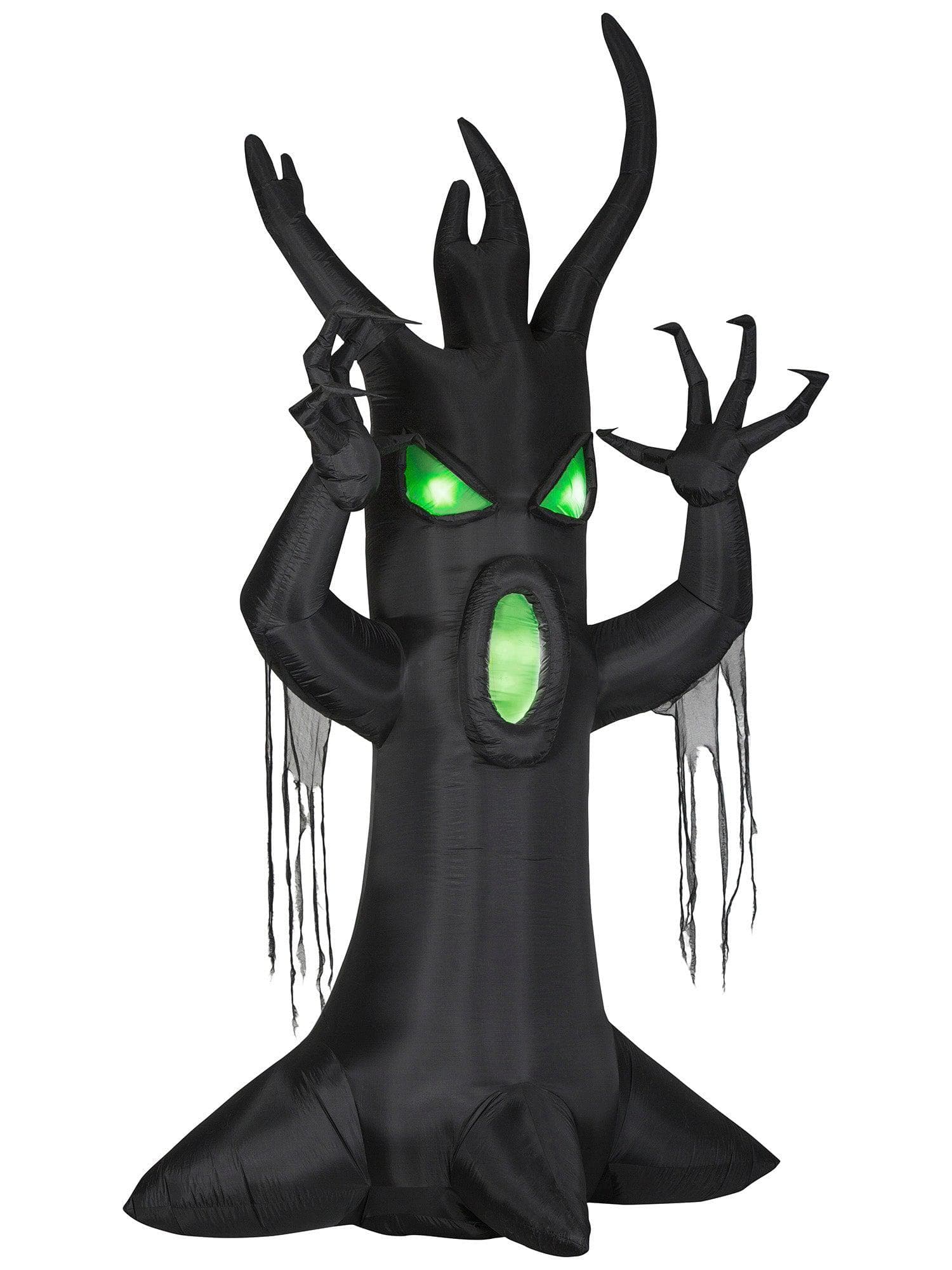 12 Foot Creepy Tree Light Up Halloween Inflatable Lawn Decor - costumes.com