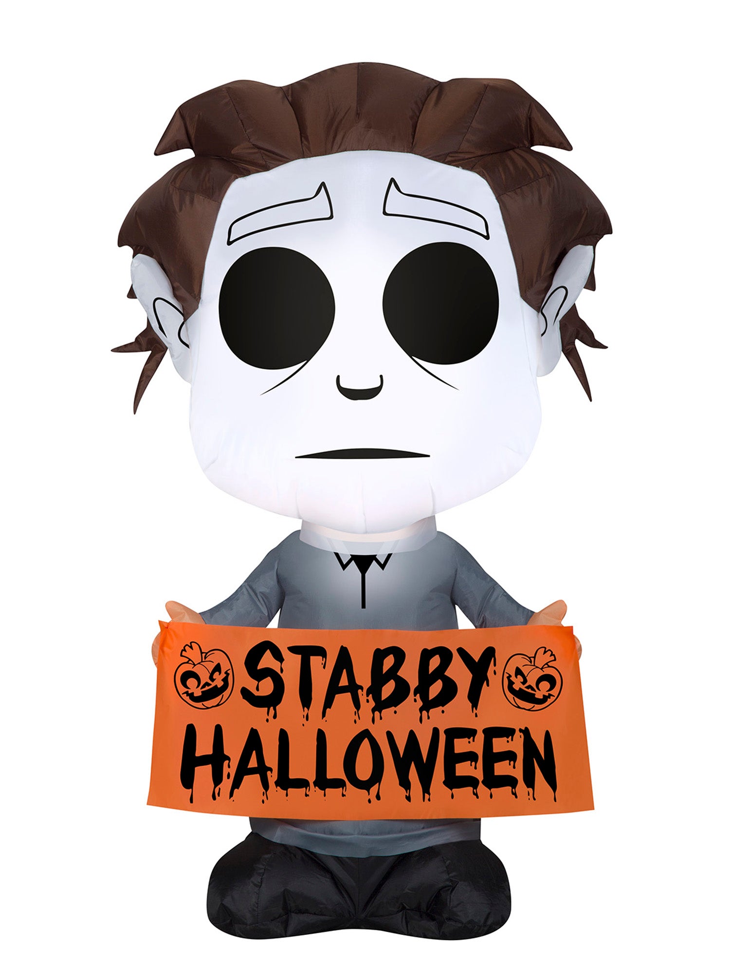 3.5 Foot Halloween Michael Myers Light Up Halloween Inflatable Lawn Decoration - costumes.com