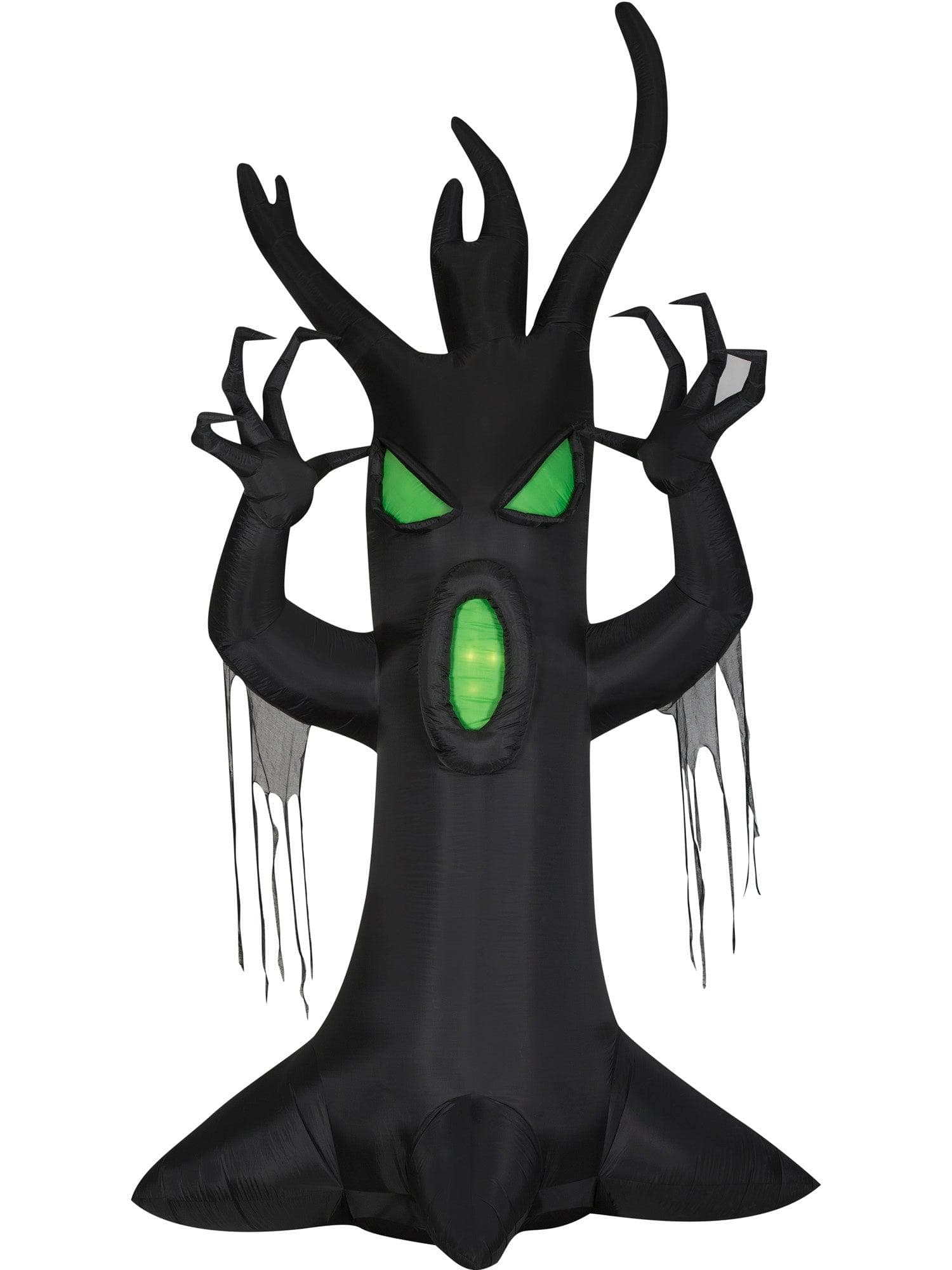 12 Foot Scary Tree Light Up Halloween Inflatable Lawn Decor - costumes.com