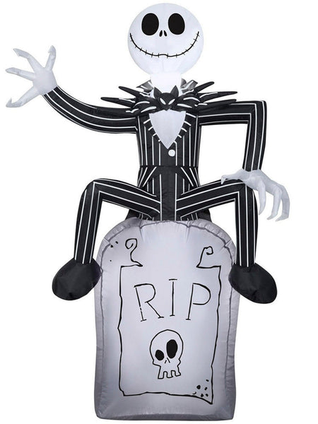 3.5 Foot The Nightmare Before Christmas Jack Skellington Light Up Halloween Inflatable Lawn Decor