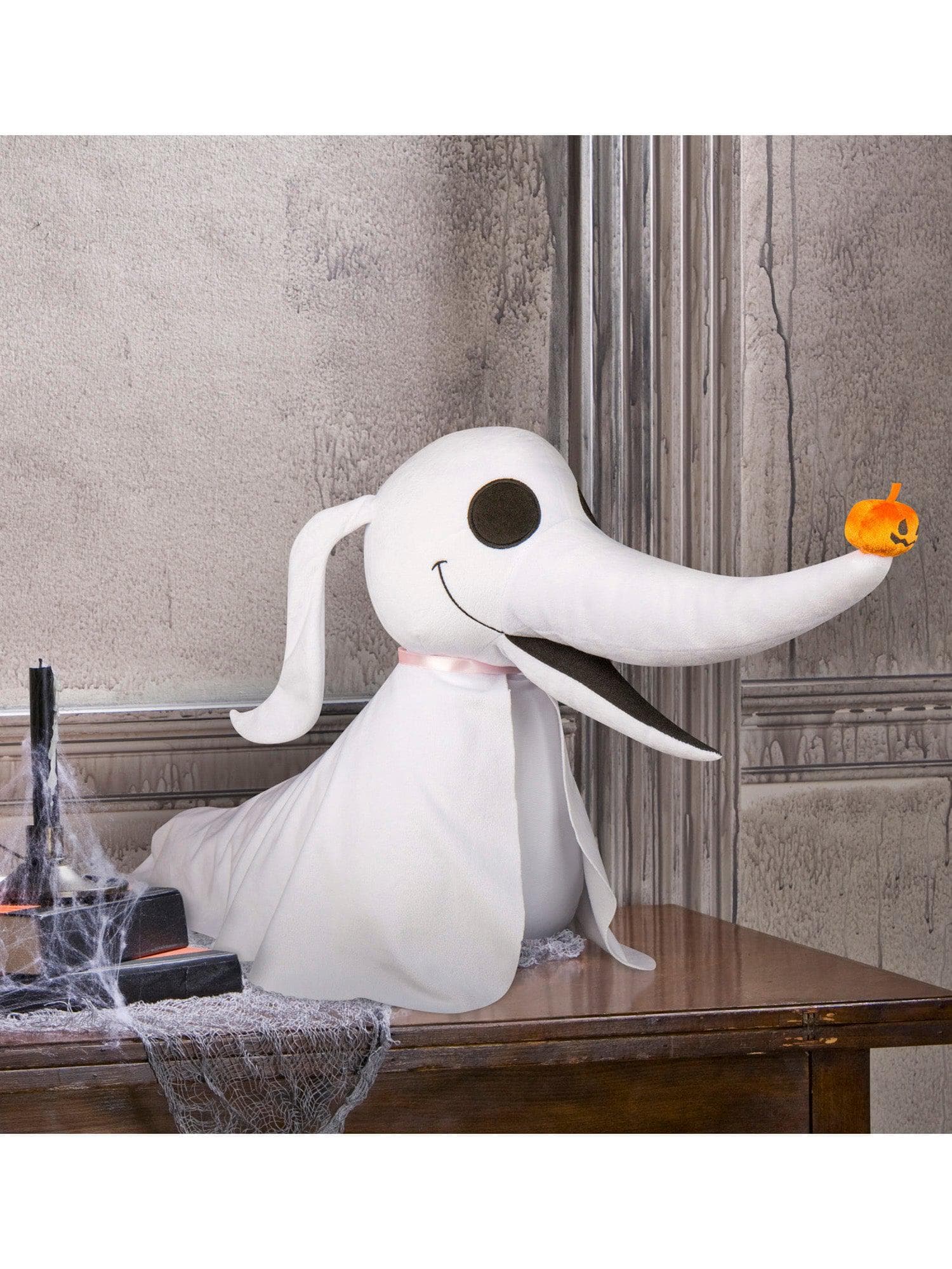 16 Inch The Nightmare Before Christmas Zero Plush Front Door Greeter - costumes.com