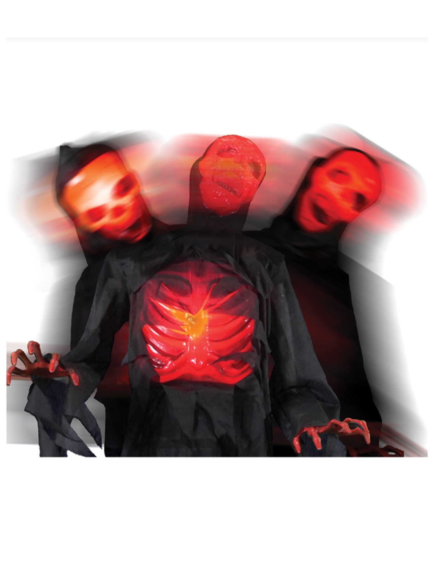 Lifesize Red Demon Animated Decoration - costumes.com