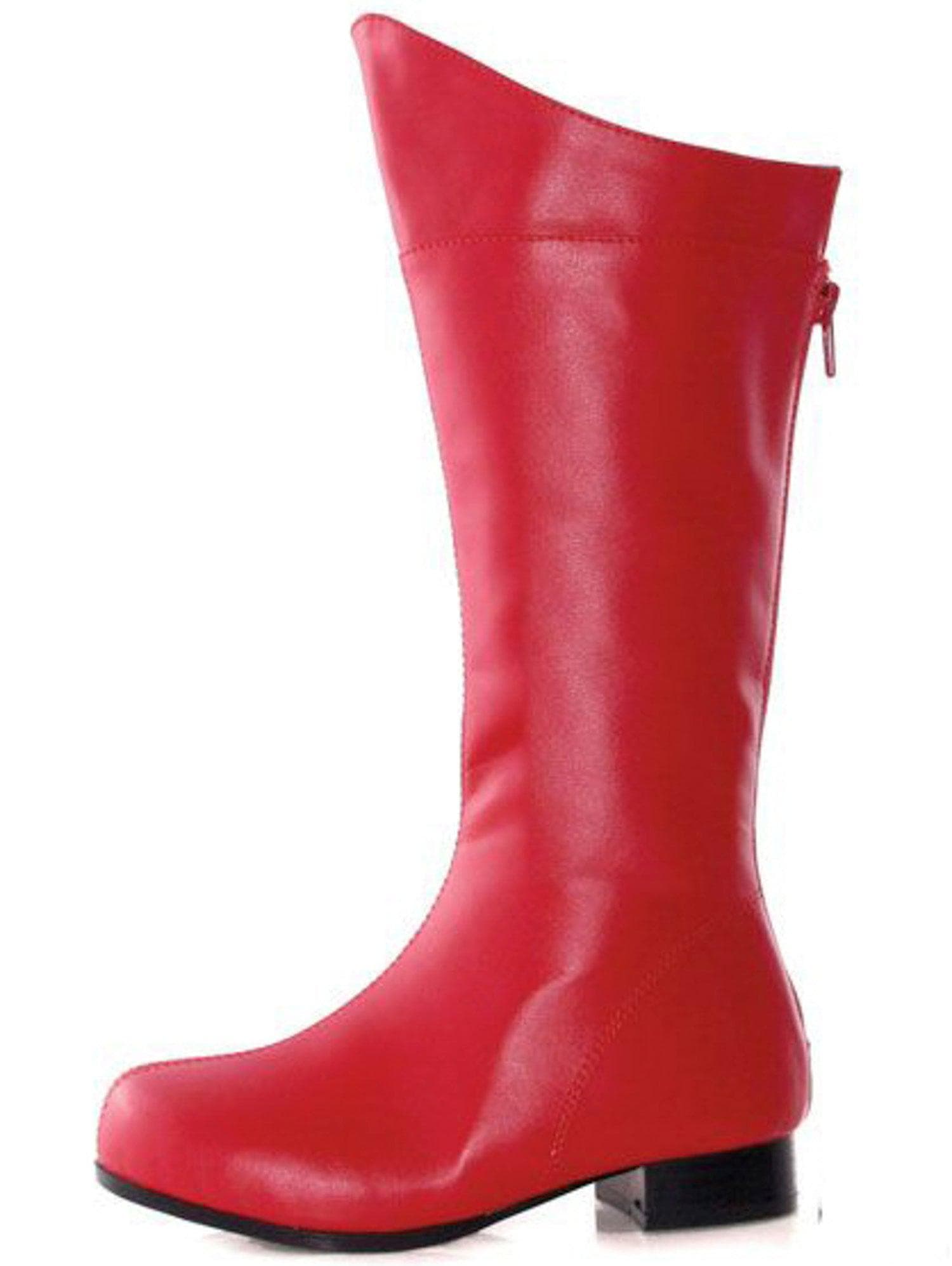 Kids Red Superhero Boots - costumes.com