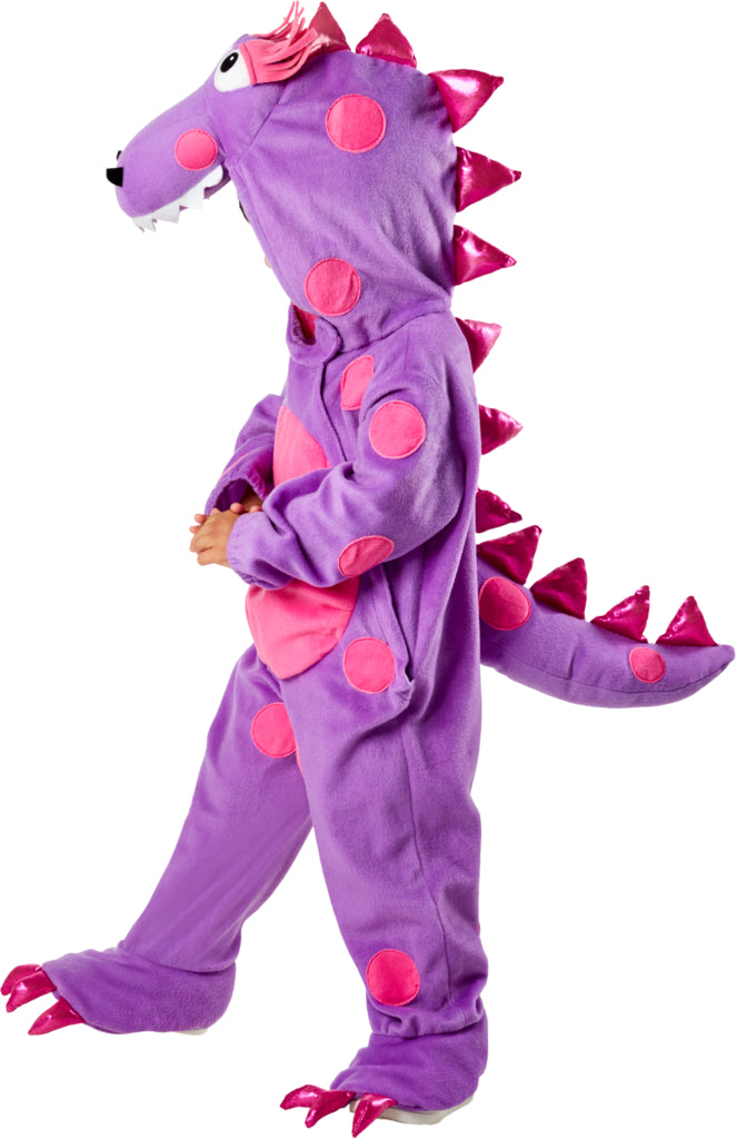 Pink and Purple Teagan the Dragon Costume for Babies and Toddlers - costumes.com
