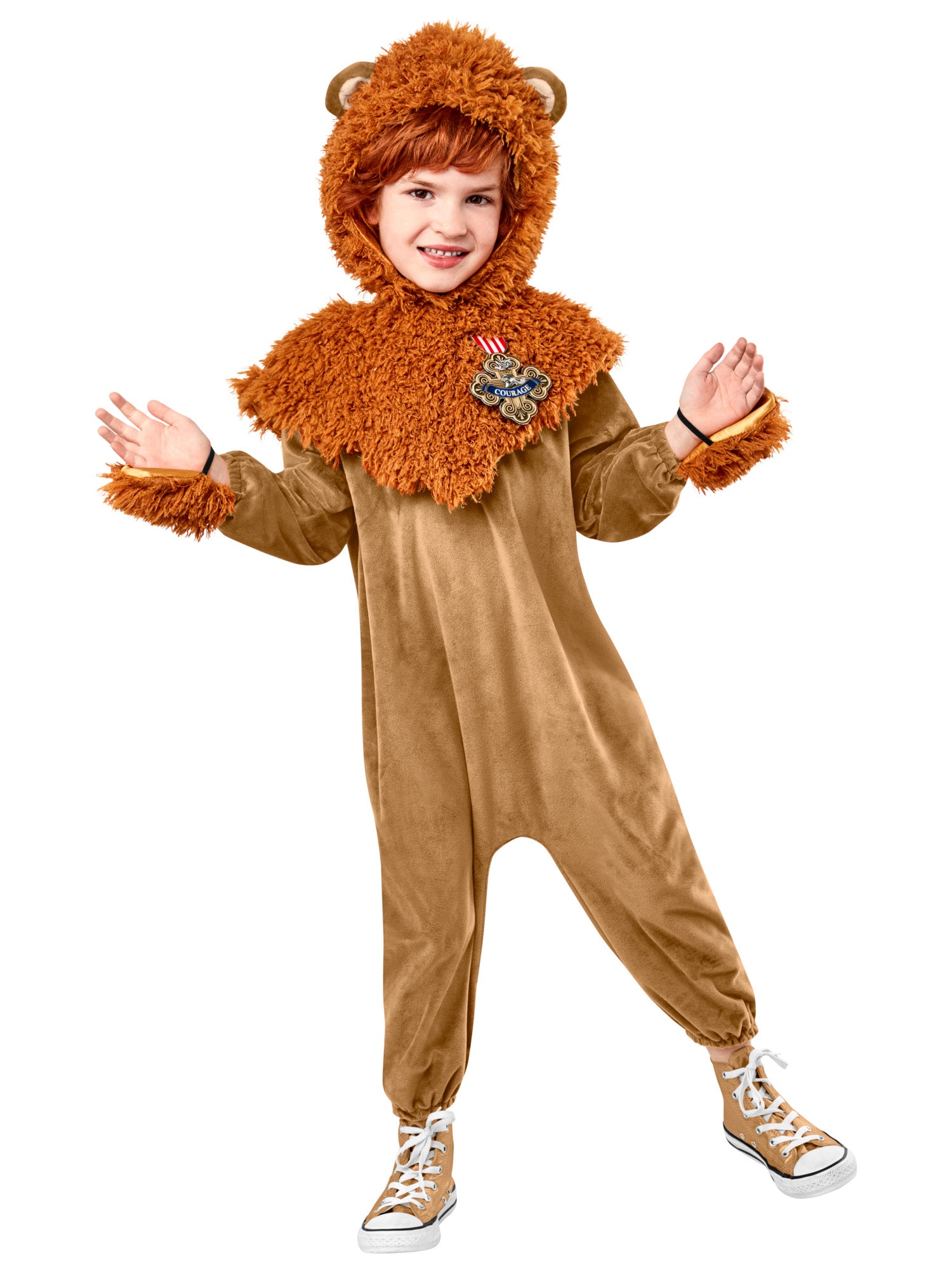Boys' Wizard Of Oz Cowardly Lion Costume - Deluxe - costumes.com