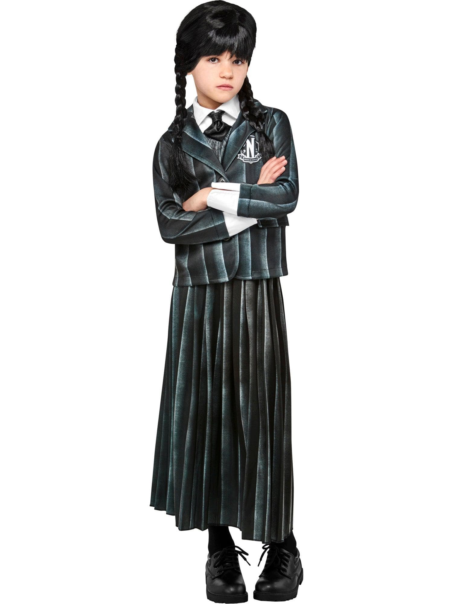 Wednesday Addams Nevermore Academy Uniform Kids Costume - costumes.com