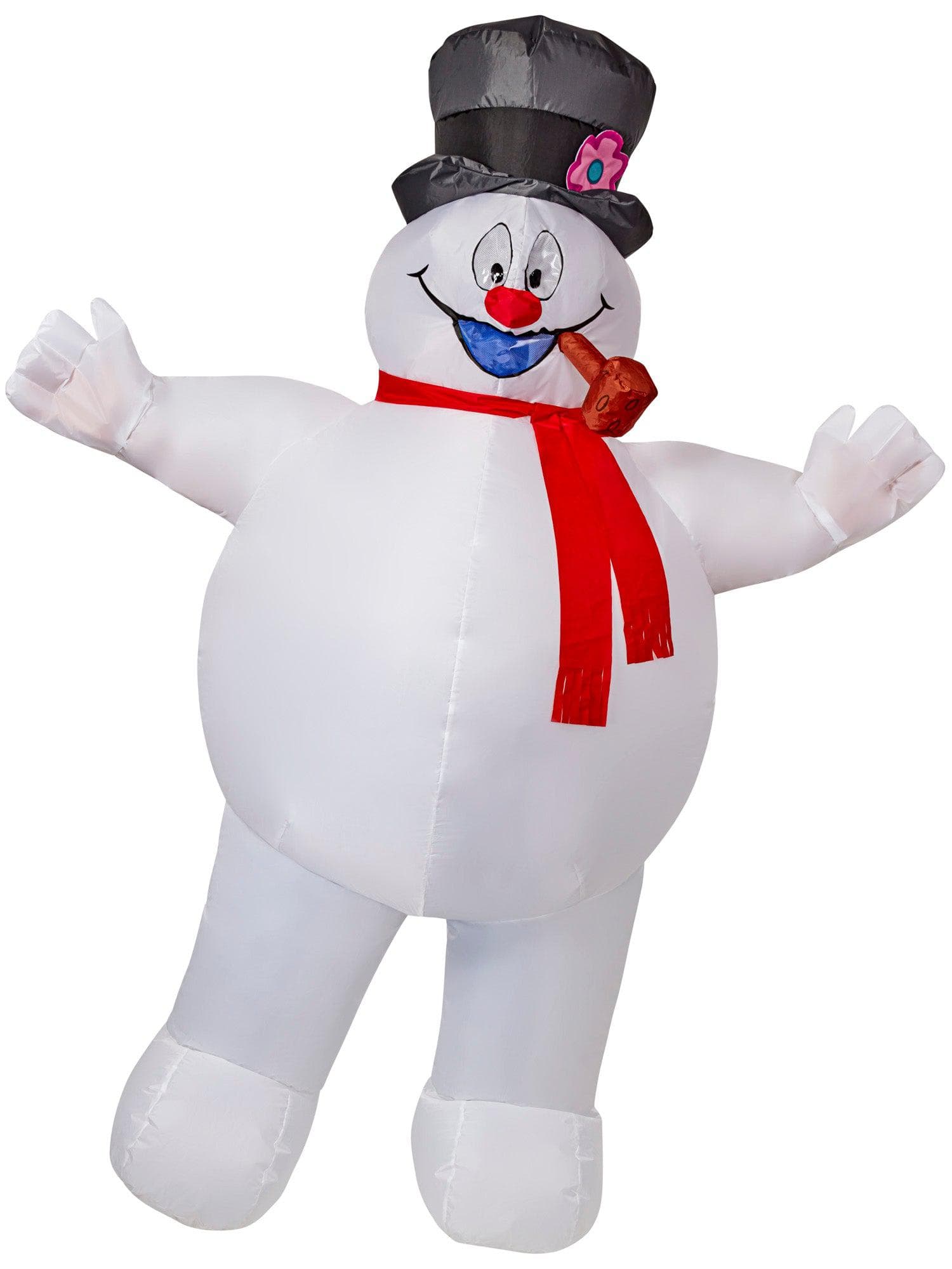Adult Frosty the Snowman Inflatable Costume - costumes.com