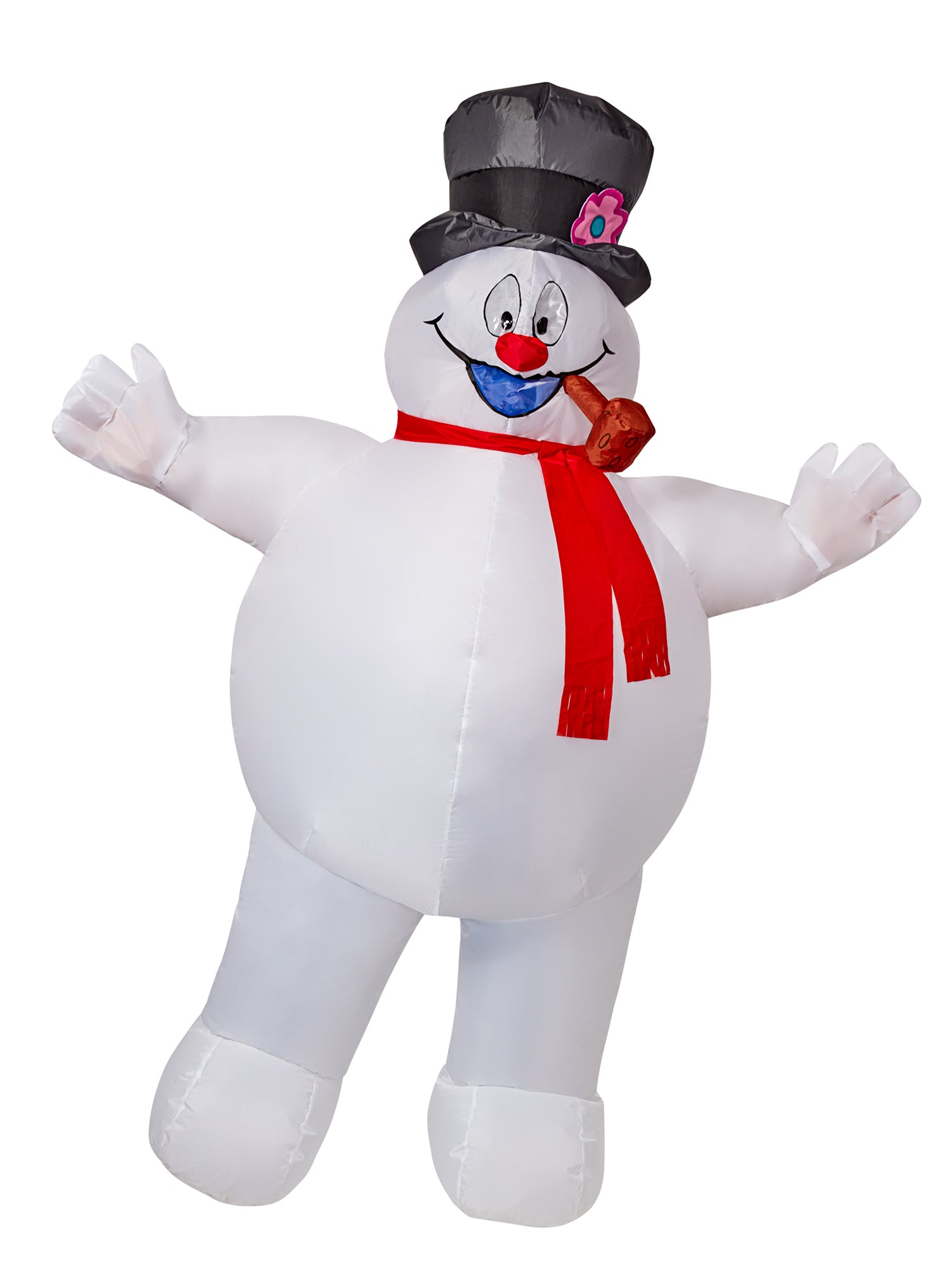 Adult Frosty the Snowman Inflatable Costume - costumes.com