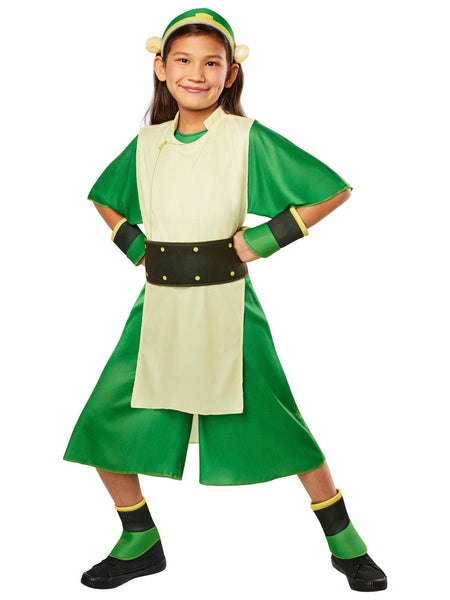 Girls' Avatar: The Last Airbender Toph Beifong Costume