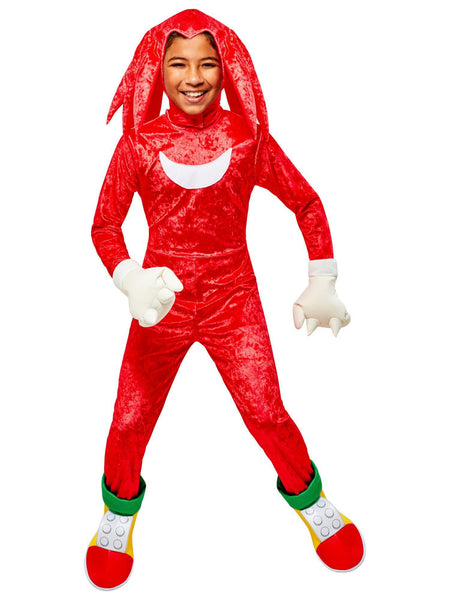 Sonic The Hedgehog Knuckles Kids Costume