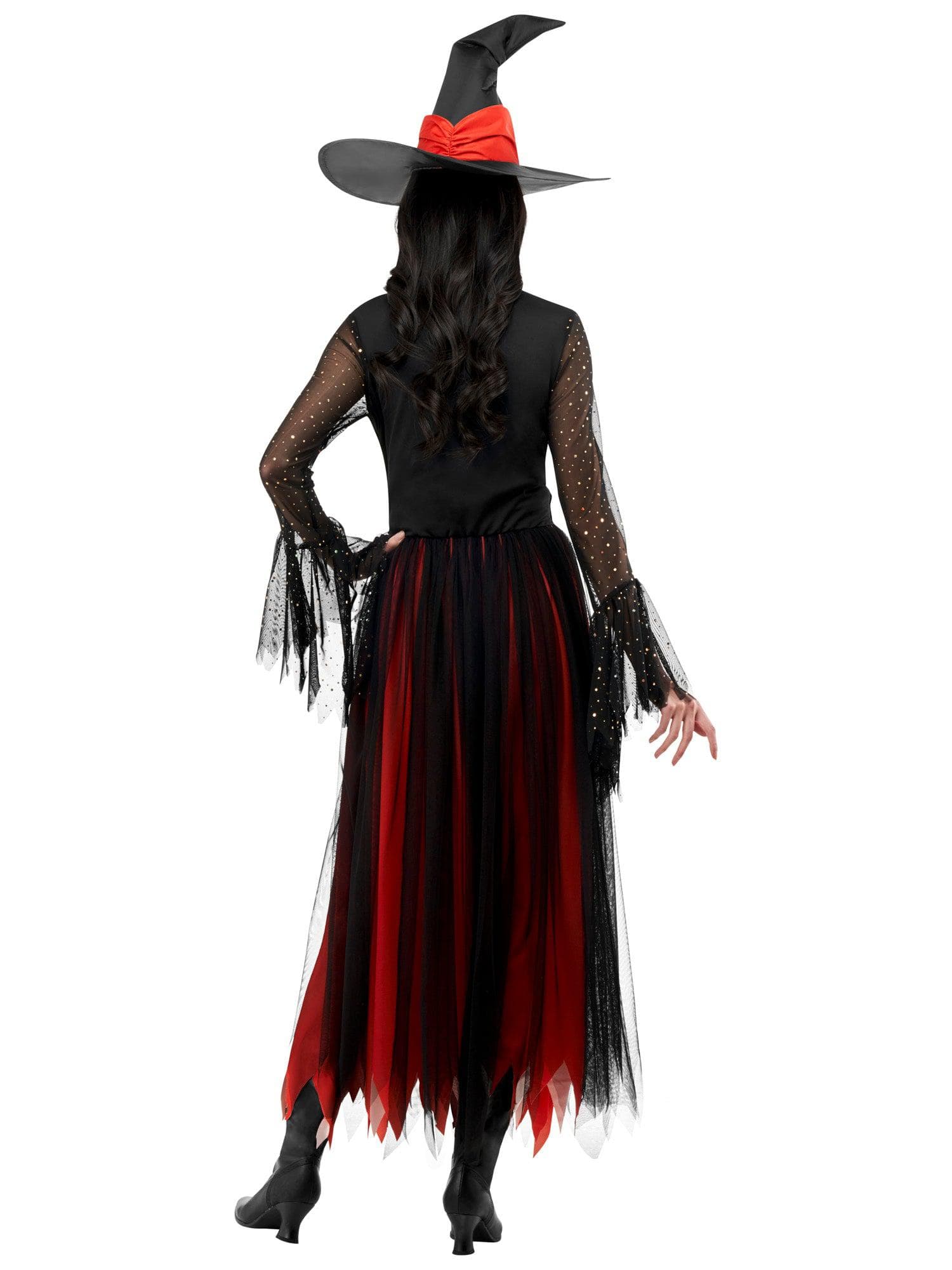 Women's Black and Orange Enchanted Witch Costume - costumes.com