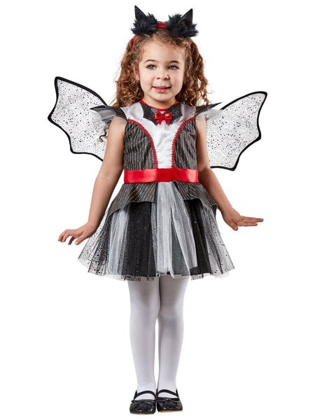 Halloween Bat Toddler Dress Costume