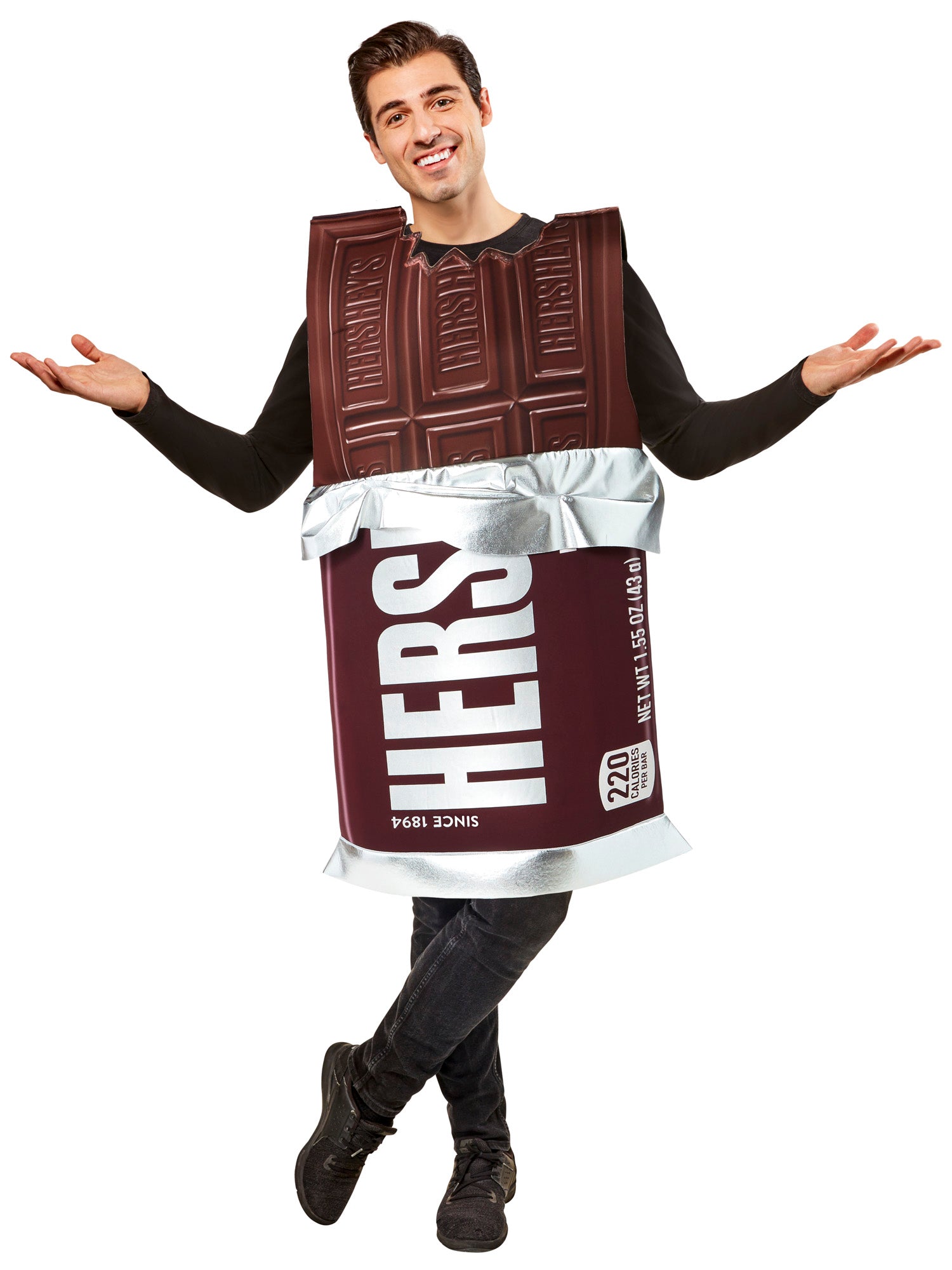 Adult Hershey's Chocolate Bar Costume - costumes.com