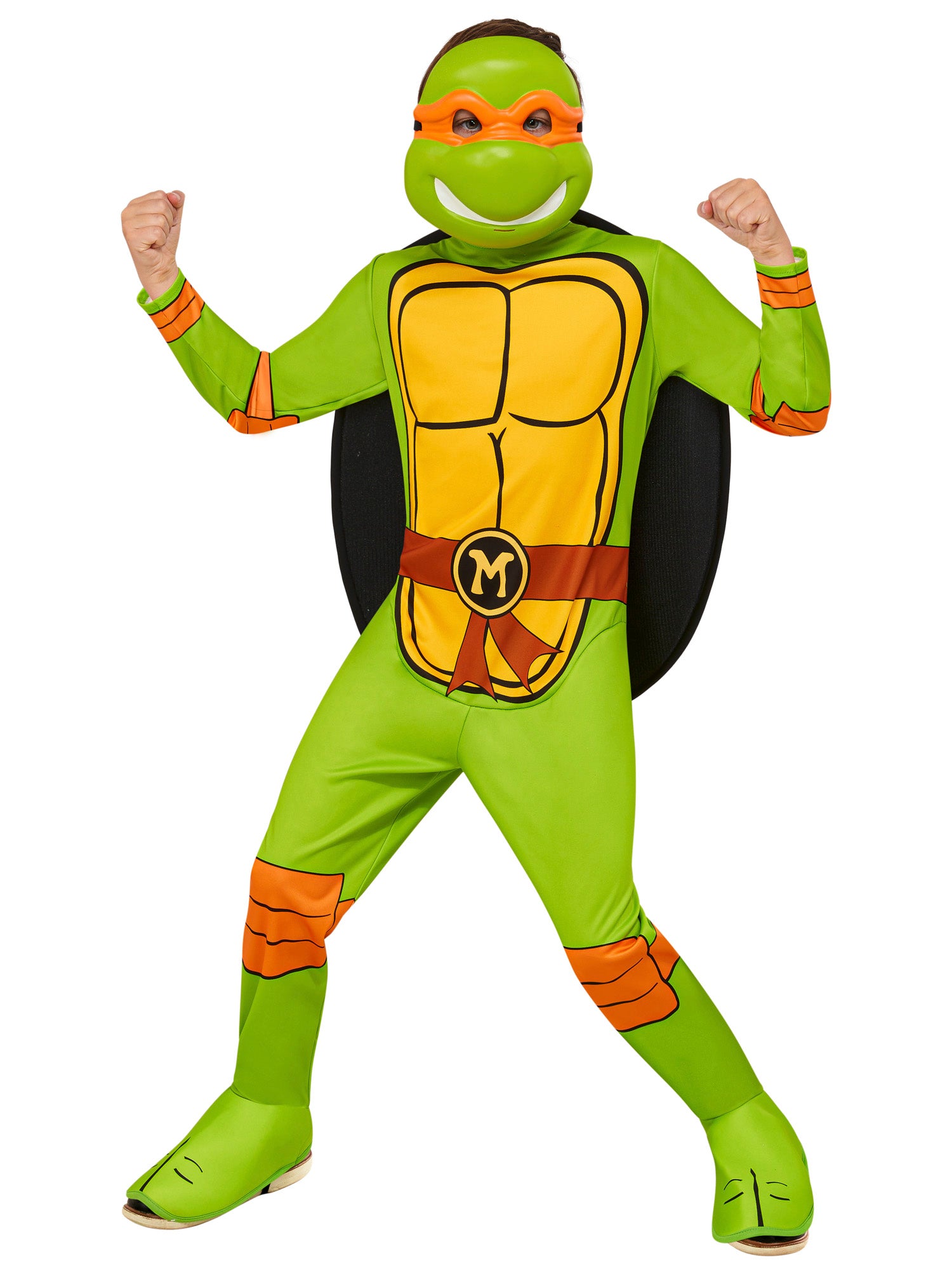 Boys' Classic Teenage Mutant Ninja Turtles Michelangelo Costume - costumes.com