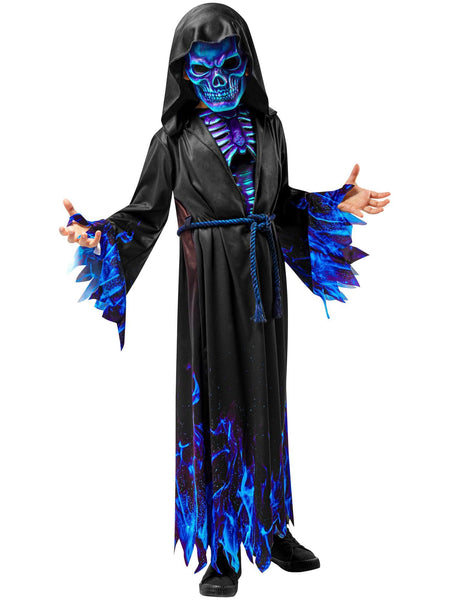 Blue Reaper Kids Costume