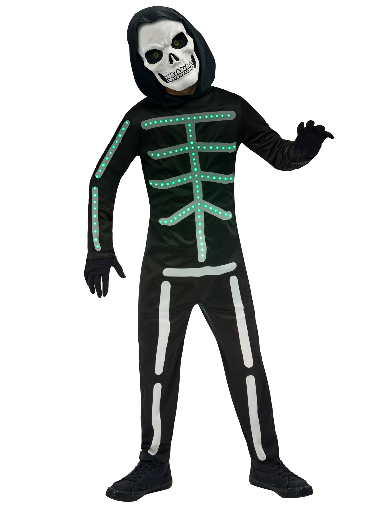 Boys' Light-Up Skeleton Costume - costumes.com