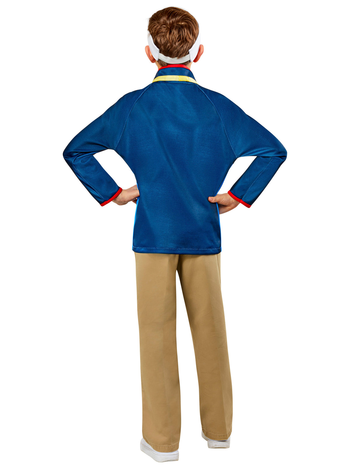 Boys' Ted Lasso Costume Top, Visor, Fake Moustache and Whistle Set - costumes.com
