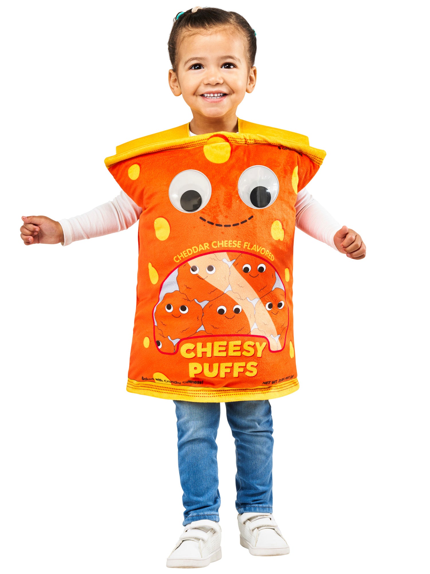 Boys' Yummy World Cheesy Puffs Costume by Kidrobot - costumes.com