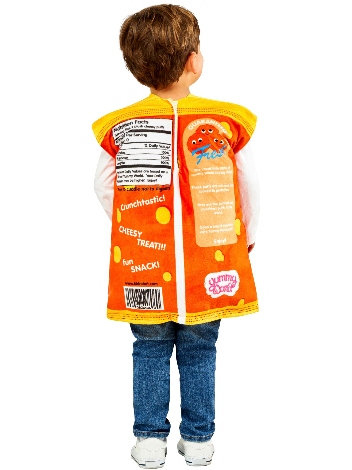 Boys' Yummy World Cheesy Puffs Costume by Kidrobot - costumes.com