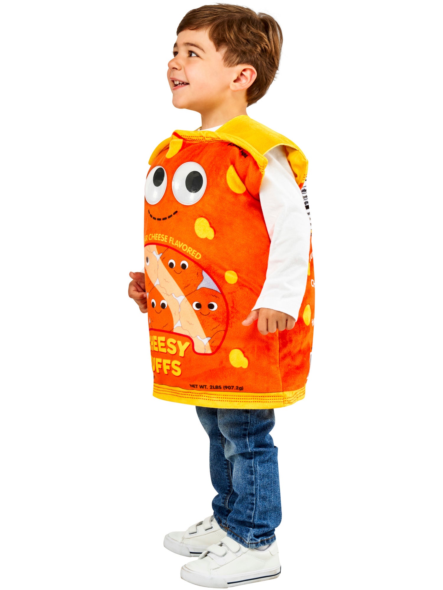 Boys' Yummy World Cheesy Puffs Costume by Kidrobot - costumes.com