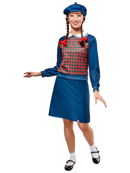 Women's American Girl Molly McIntire Dress with Beret Costume Set