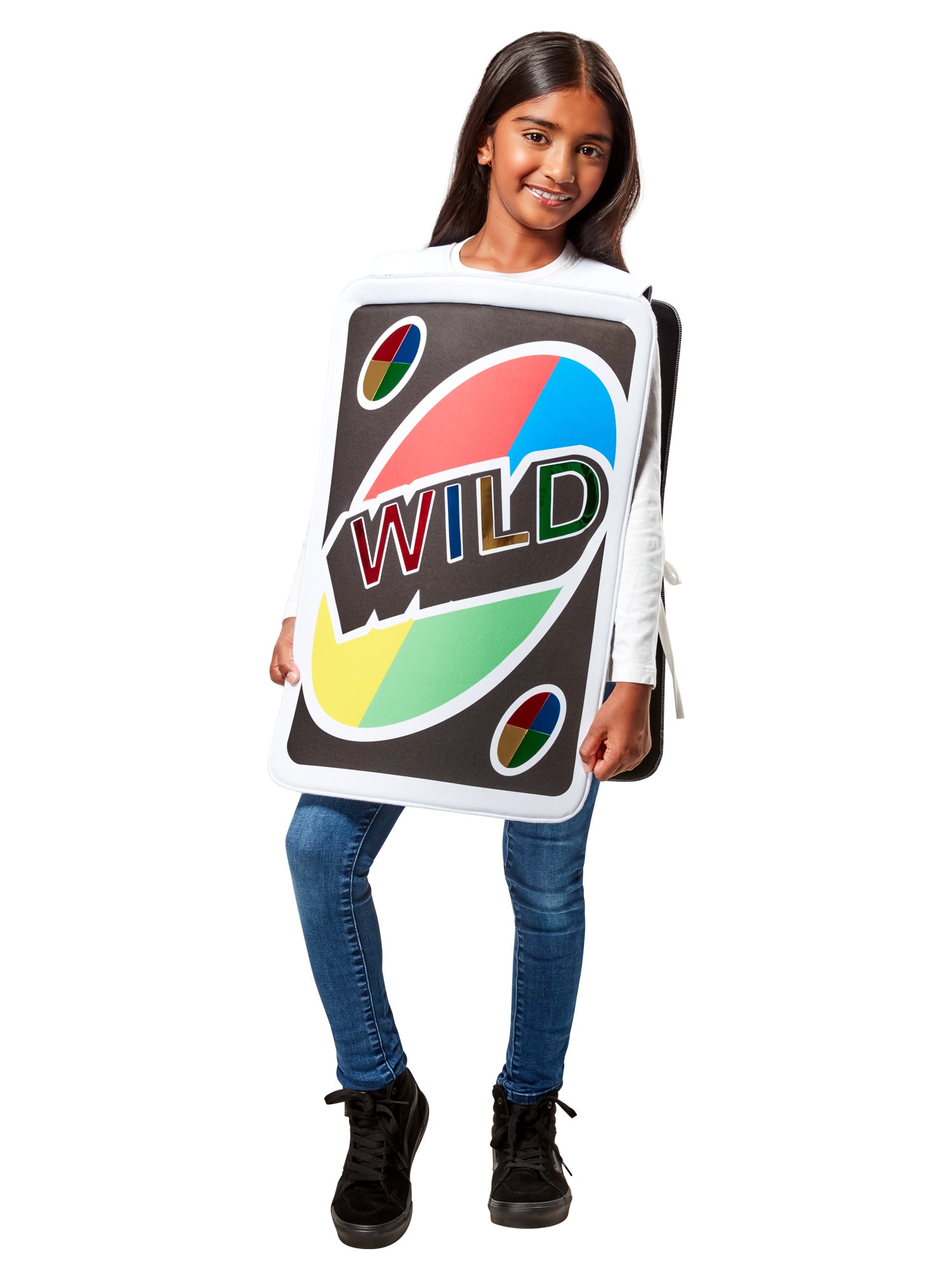 Kids' Mattel Games Uno Wild Card Costume - costumes.com