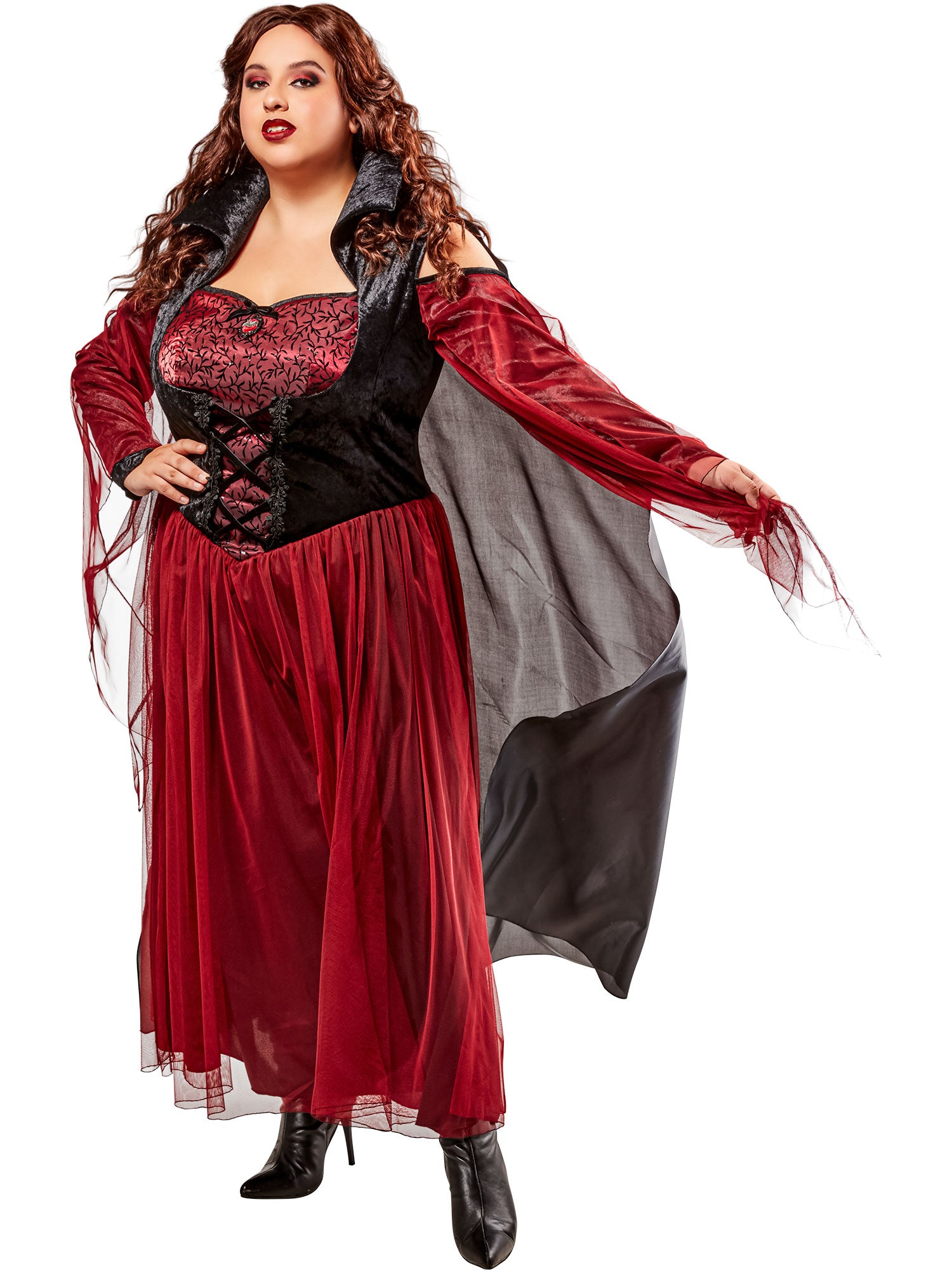 Women's Plus Size Vampiress Costume - costumes.com