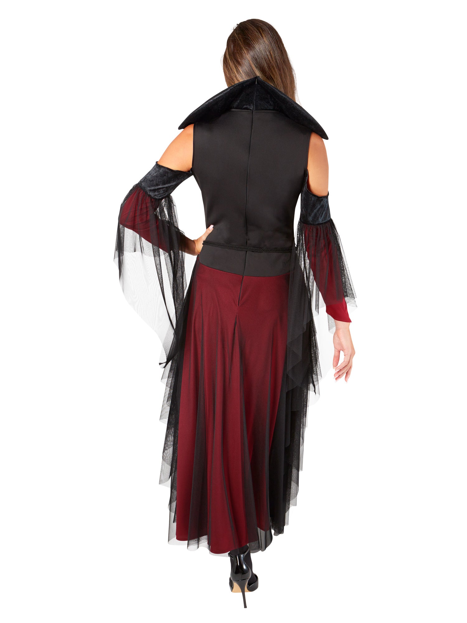 Women's Red Vintage Vampiress Costume - costumes.com