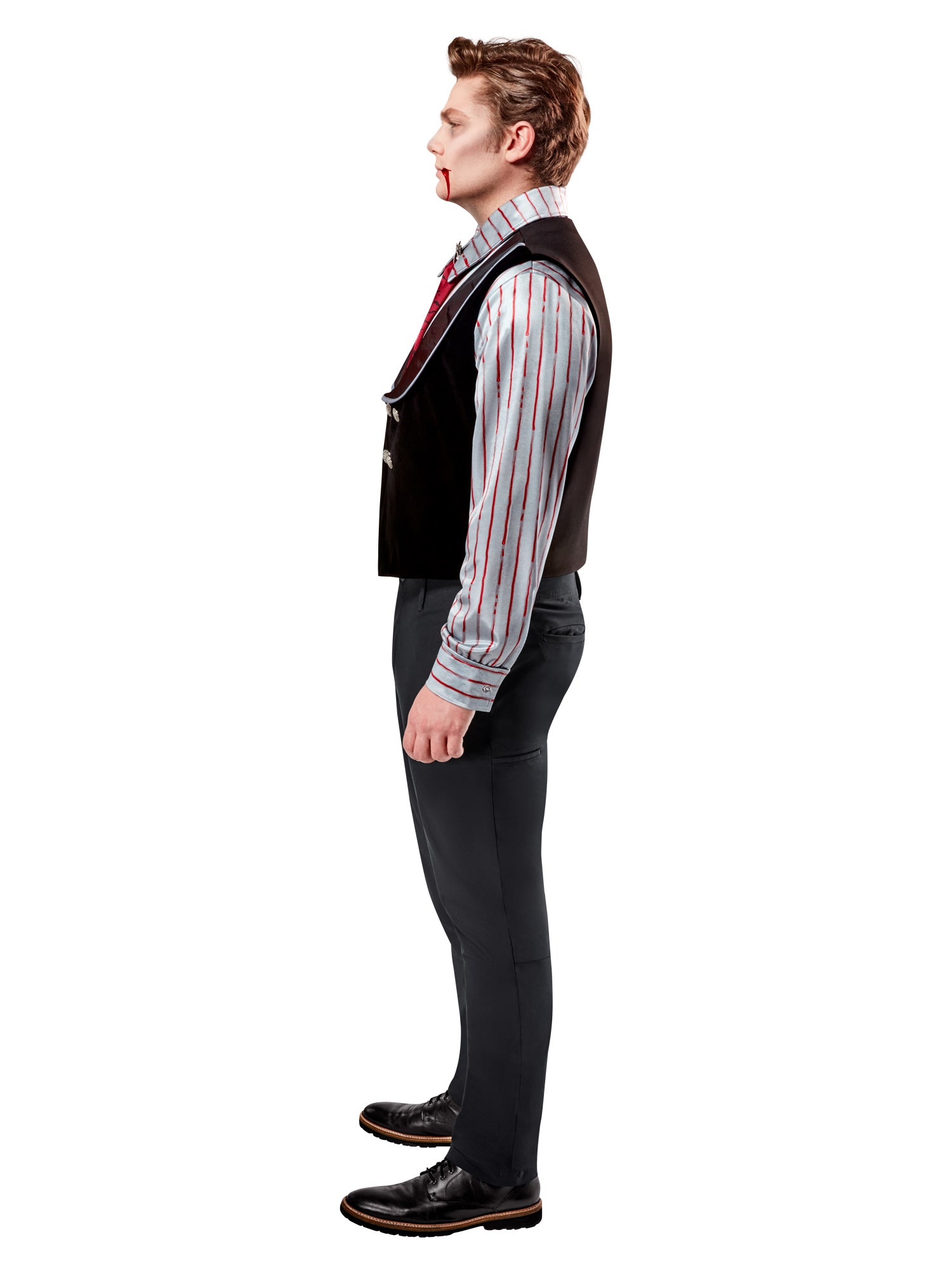 Men's Big and Tall Vintage Vampire Costume - costumes.com
