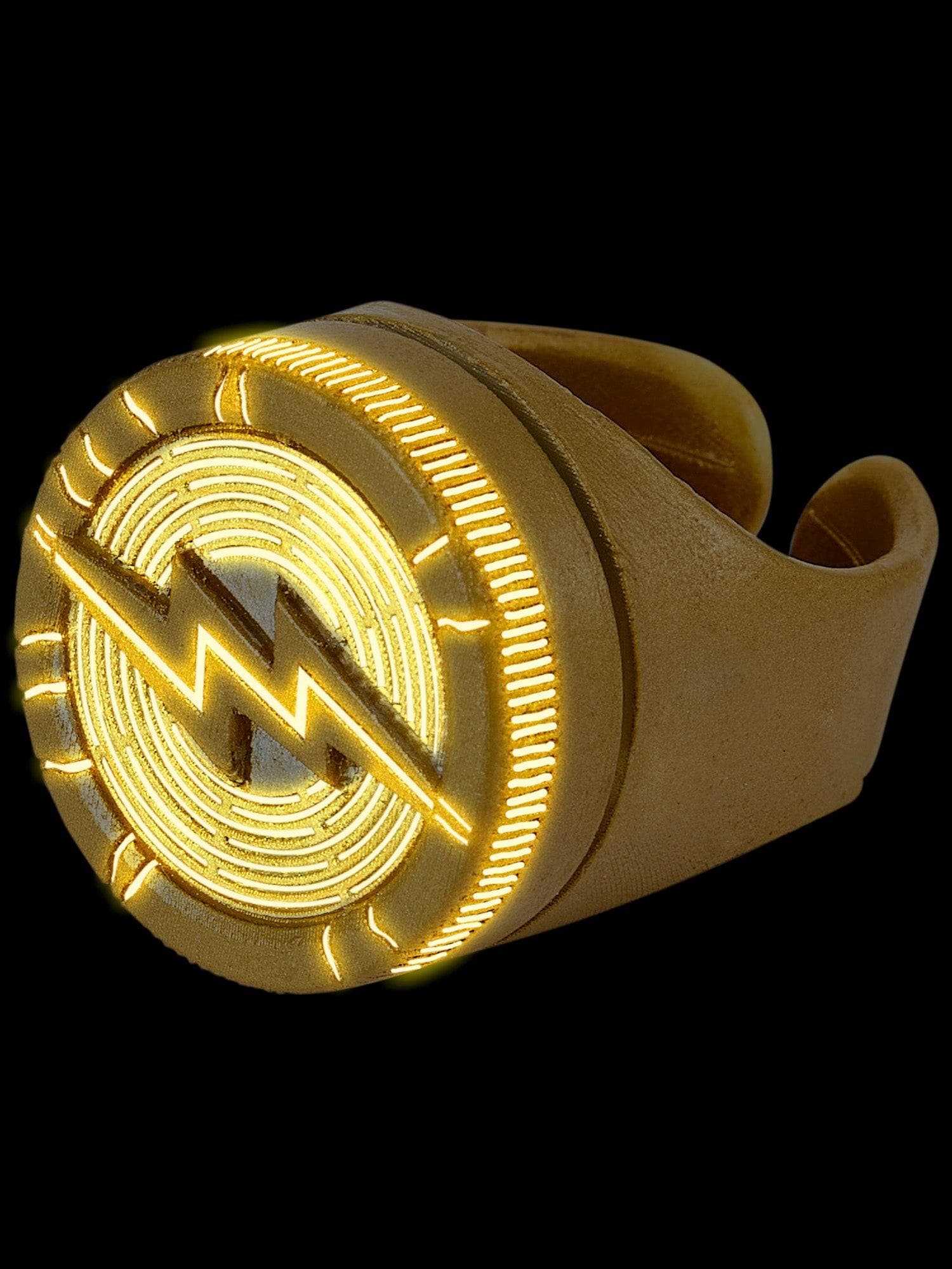 Adult DC Comics The Flash Light Up Ring - costumes.com
