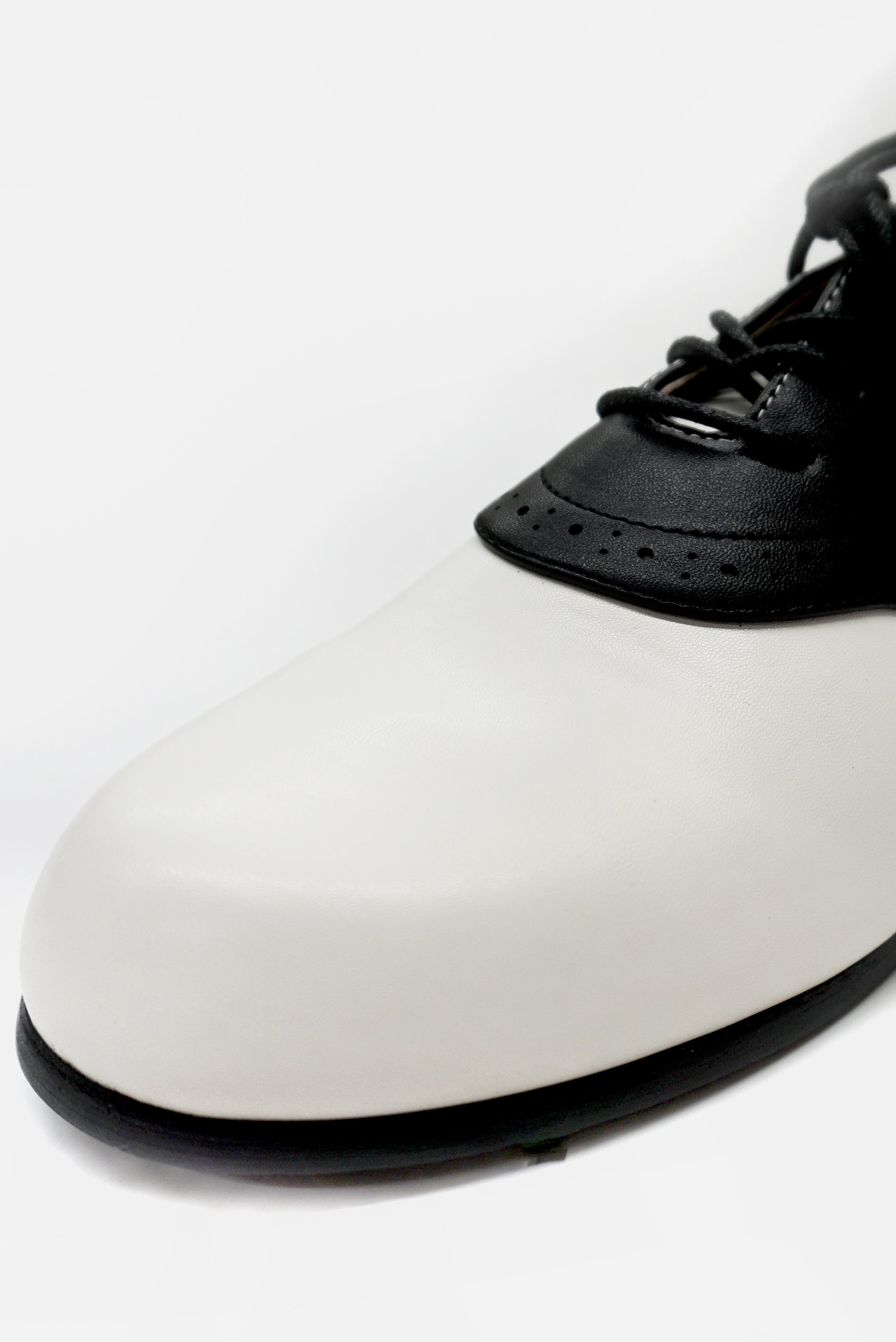 Adult Black and White 1950's Saddle Shoes - costumes.com