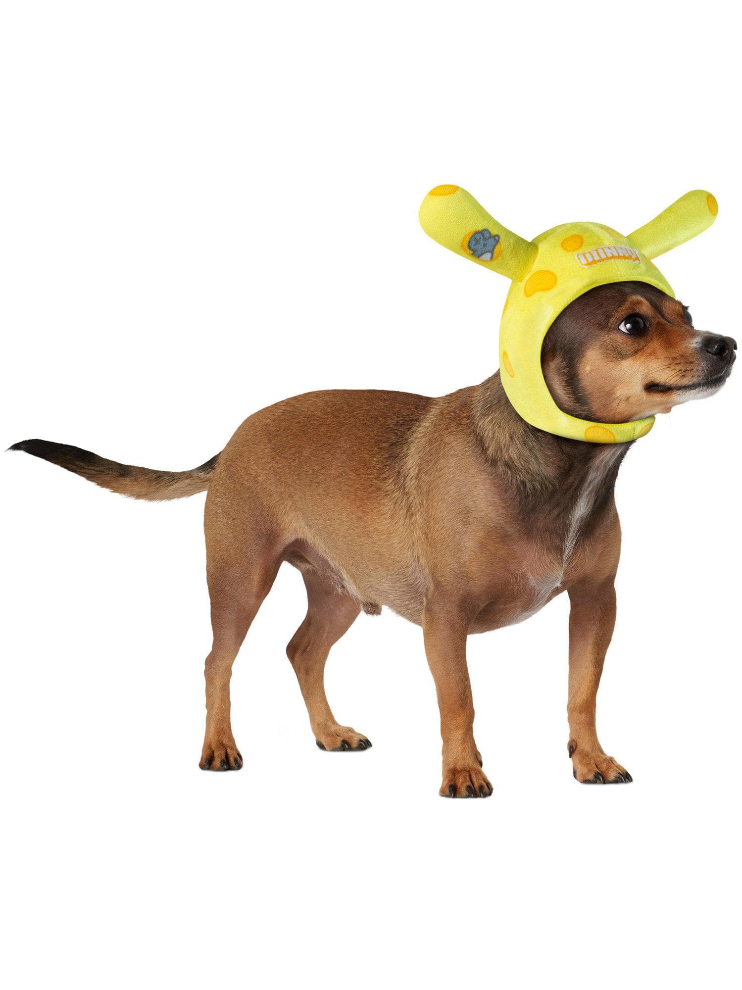 Dunny Cheese Head Pet Headpiece by Kidrobot - costumes.com