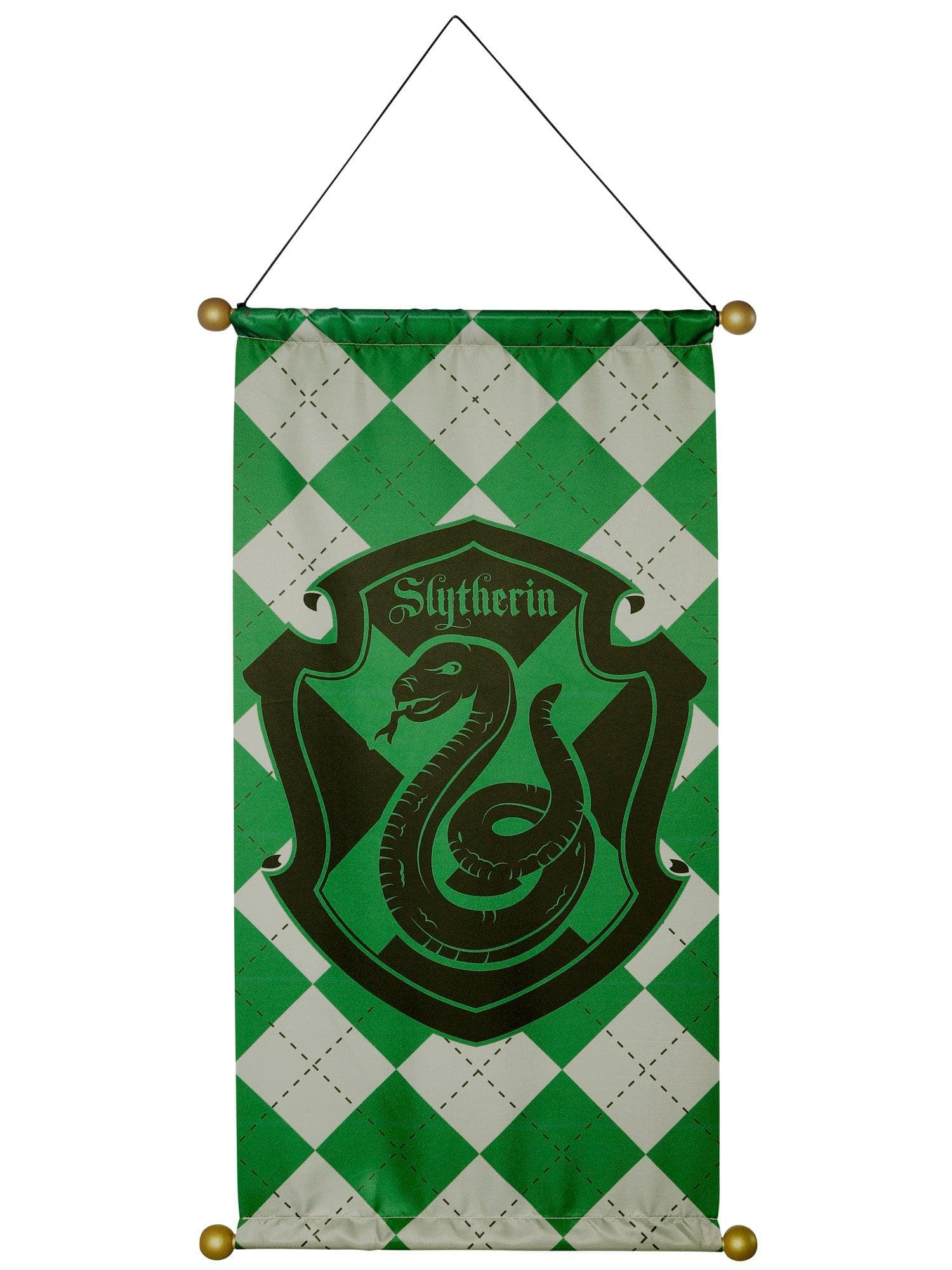 33-inch Harry Potter Slytherin House Banner - costumes.com