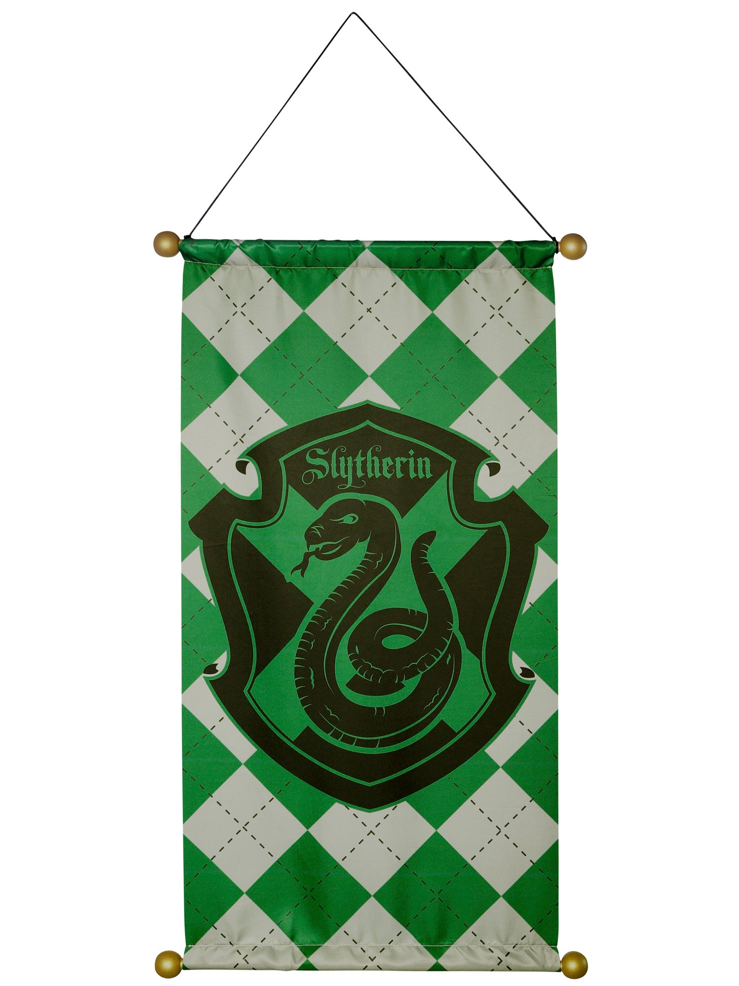 33-inch Harry Potter Slytherin House Banner - costumes.com