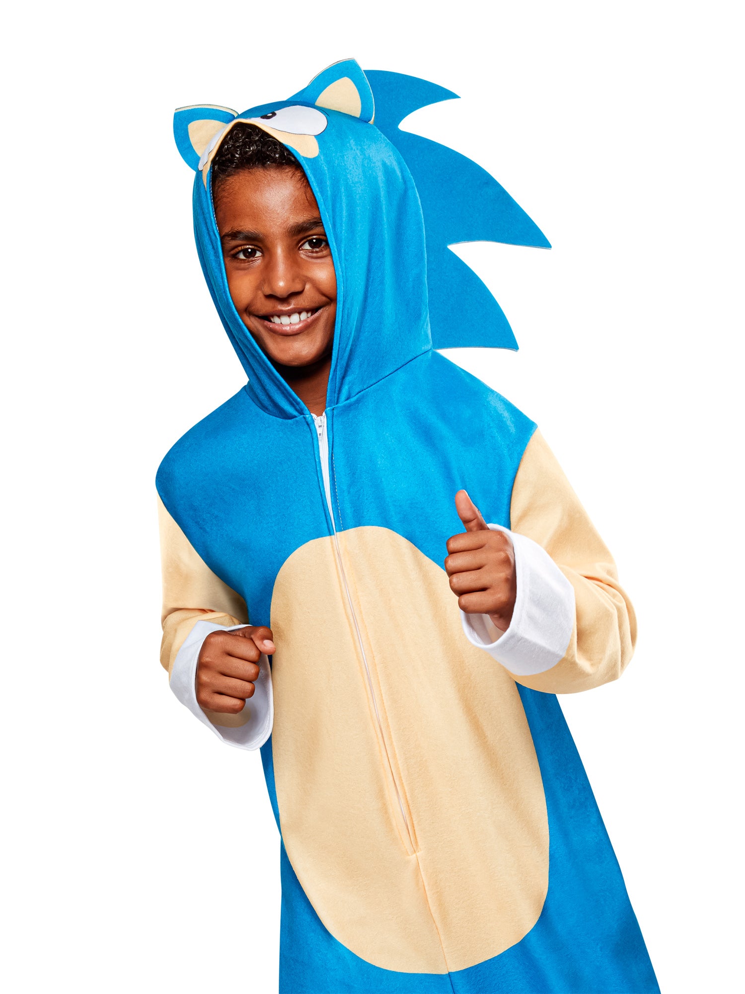 Kids' Sonic the Hedgehog Comfy Wear Costume - costumes.com