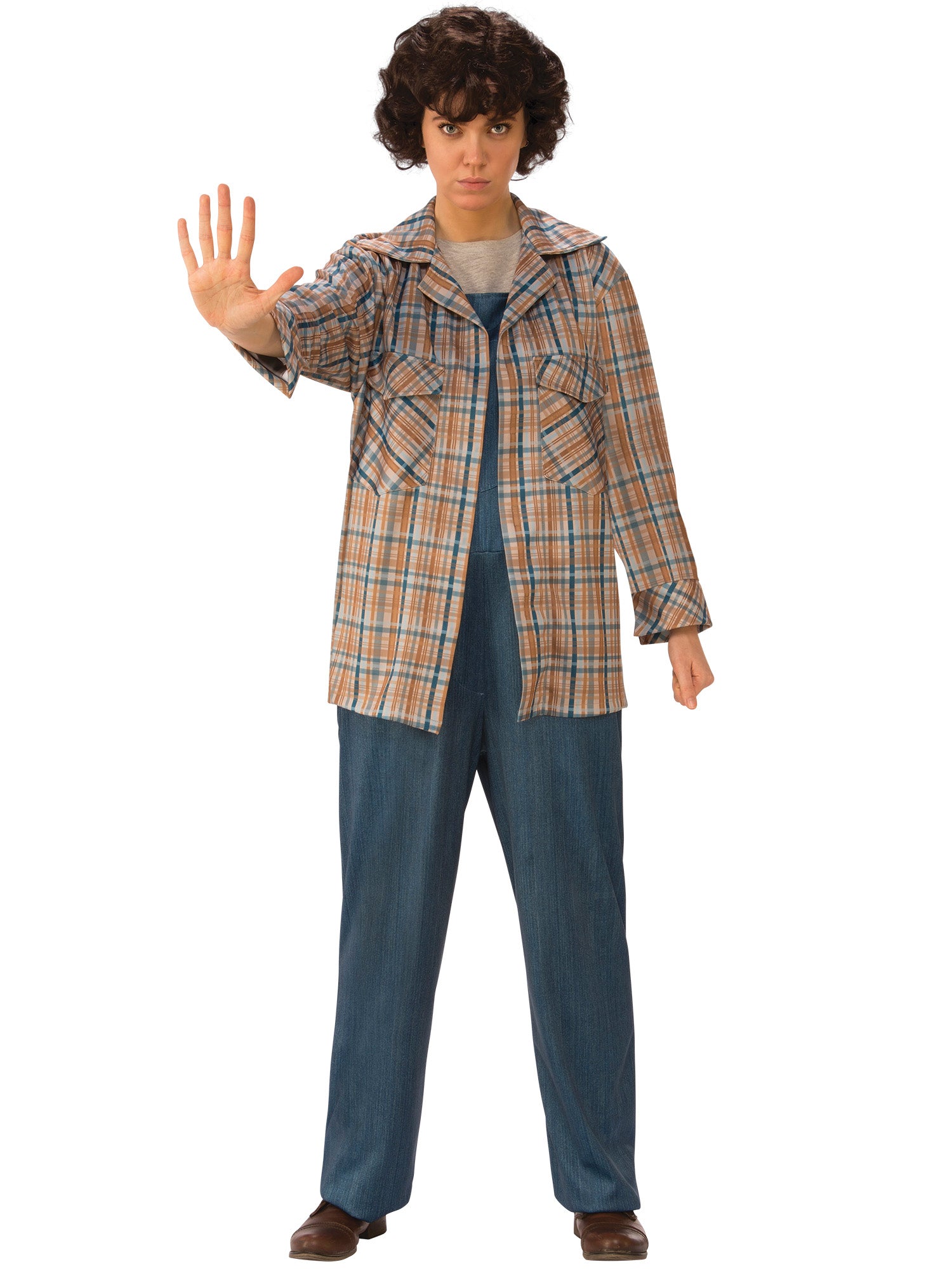Women's Stranger Things Eleven's Plaid Shirt - costumes.com