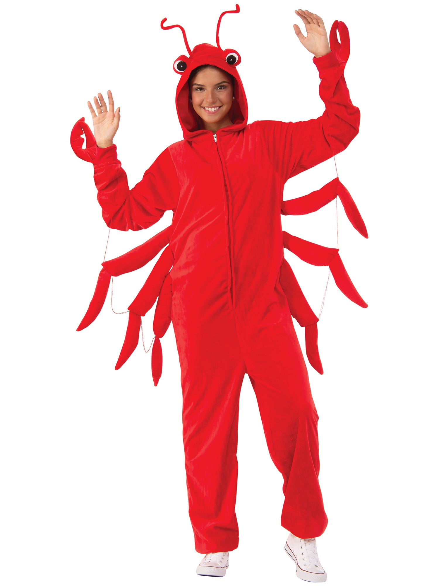 Adult Lobster Zipsters Costume - costumes.com