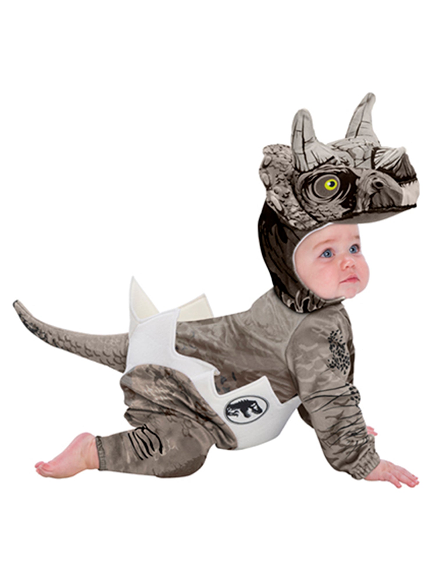 Jurassic World Hatching Triceratops Costume for Babies - costumes.com