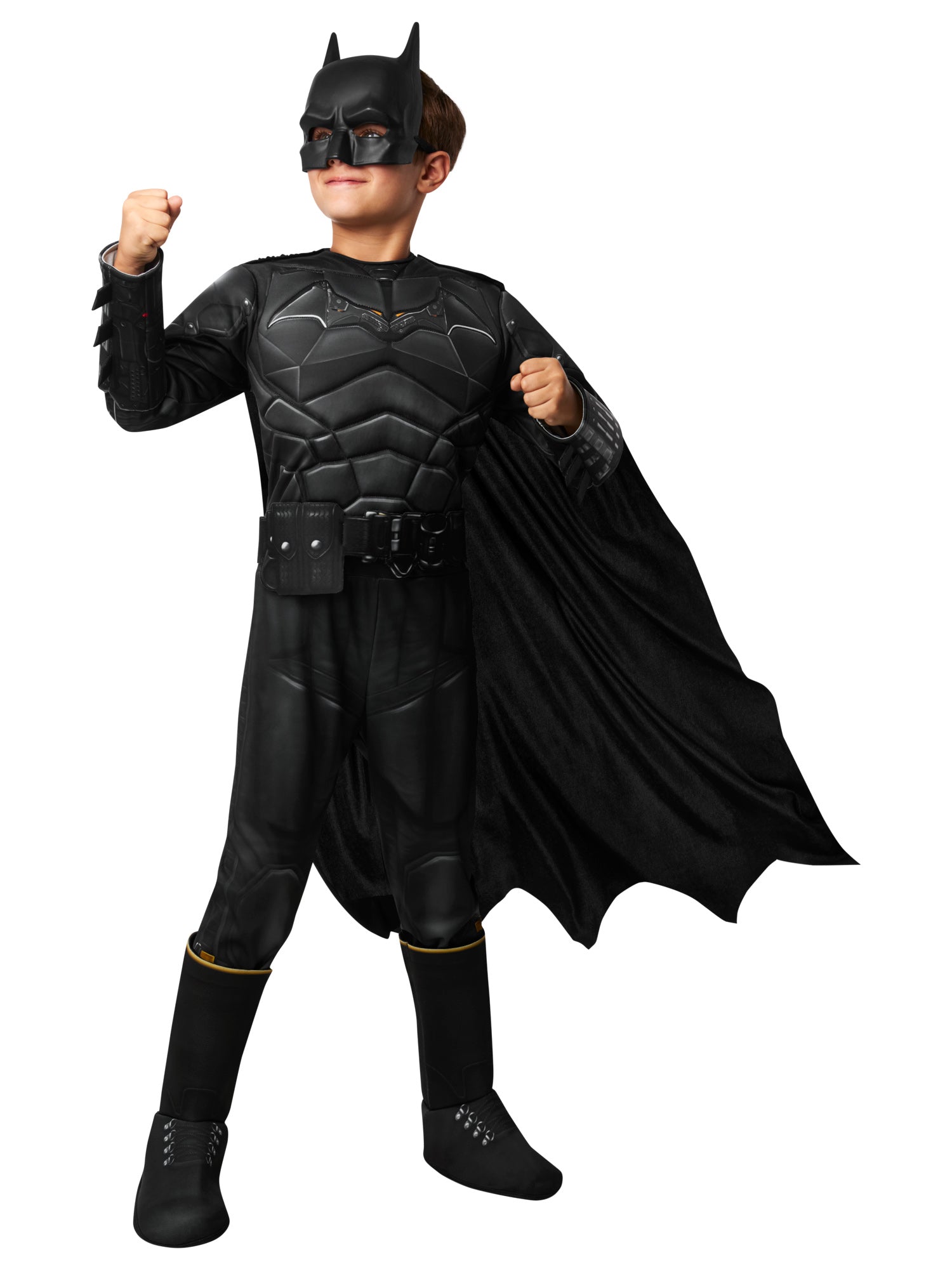 Boys' The Batman Muscle Chest Costume - Deluxe - costumes.com