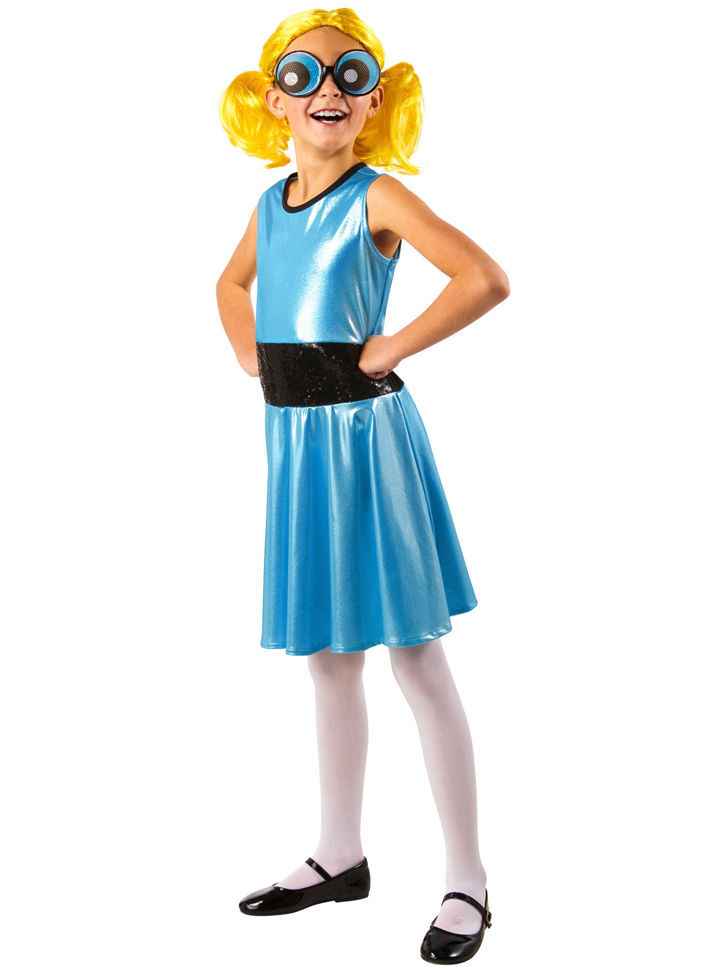 Girls' Powerpuff Girls Bubbles Costume - costumes.com