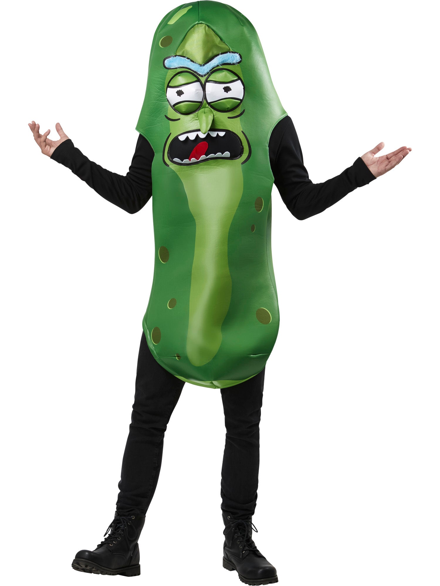 Men's Rick and Morty Pickle Rick Costume - costumes.com
