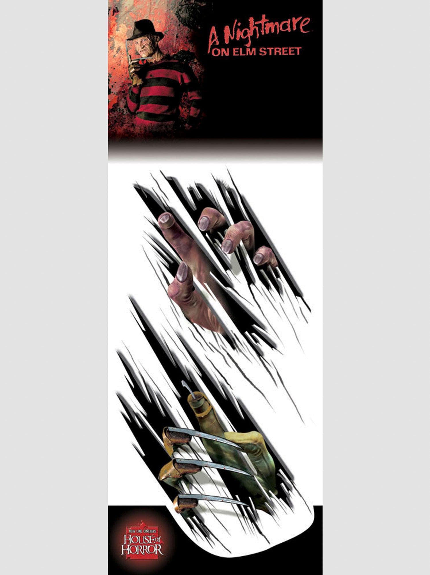 16-inch A Nightmare on Elm Street Freddy Krueger Window or Wall Decoration - costumes.com