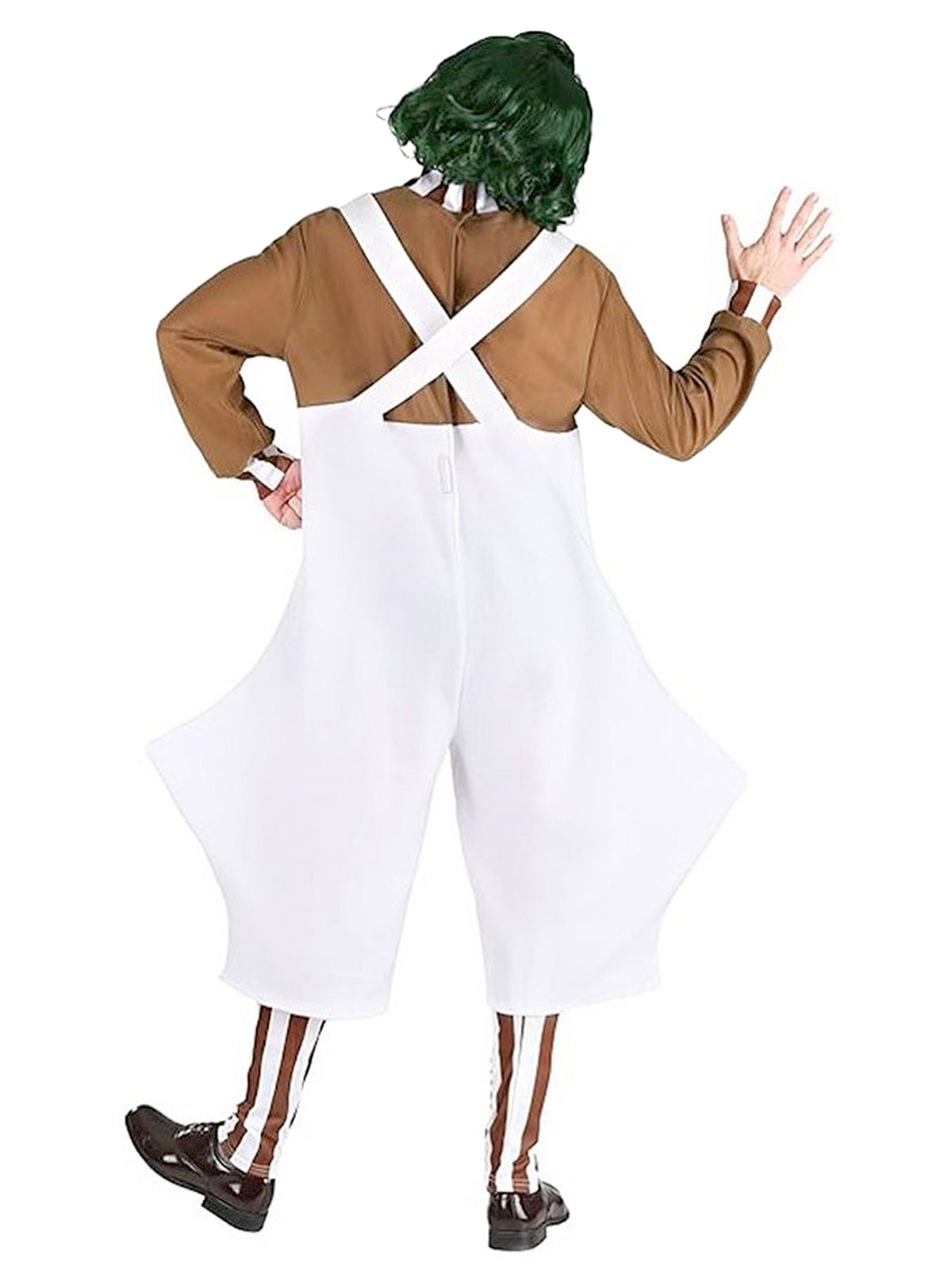 Adult Willy Wonka and the Chocolate Factory Oompa Loompa Costume - Deluxe - costumes.com