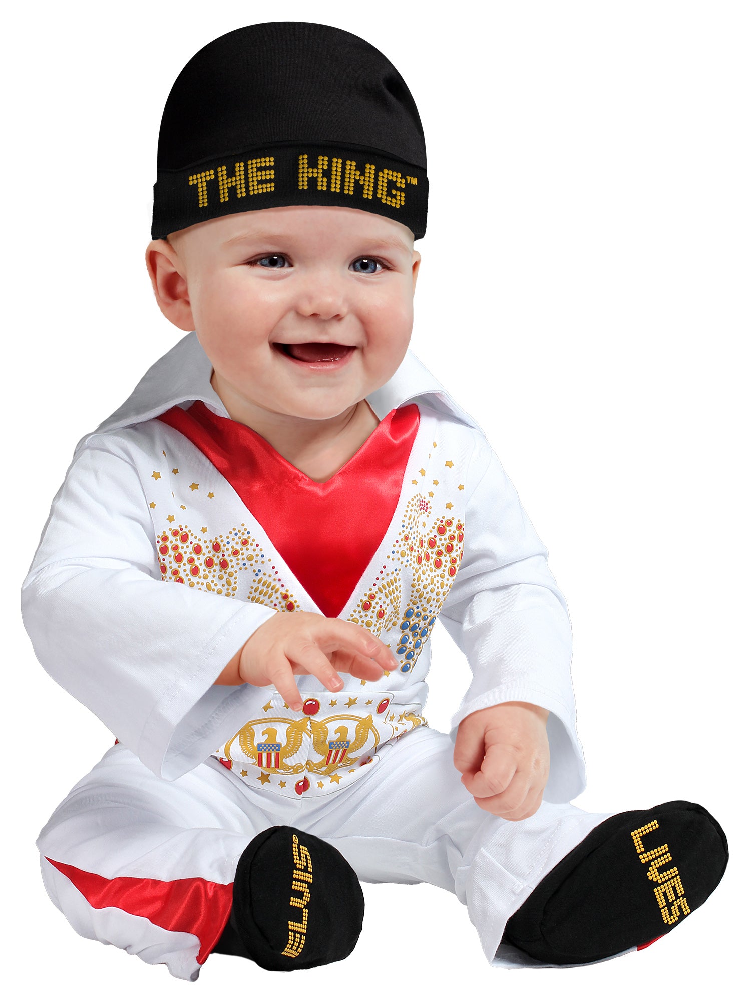 The King Lives Elvis Costume for Babies - costumes.com