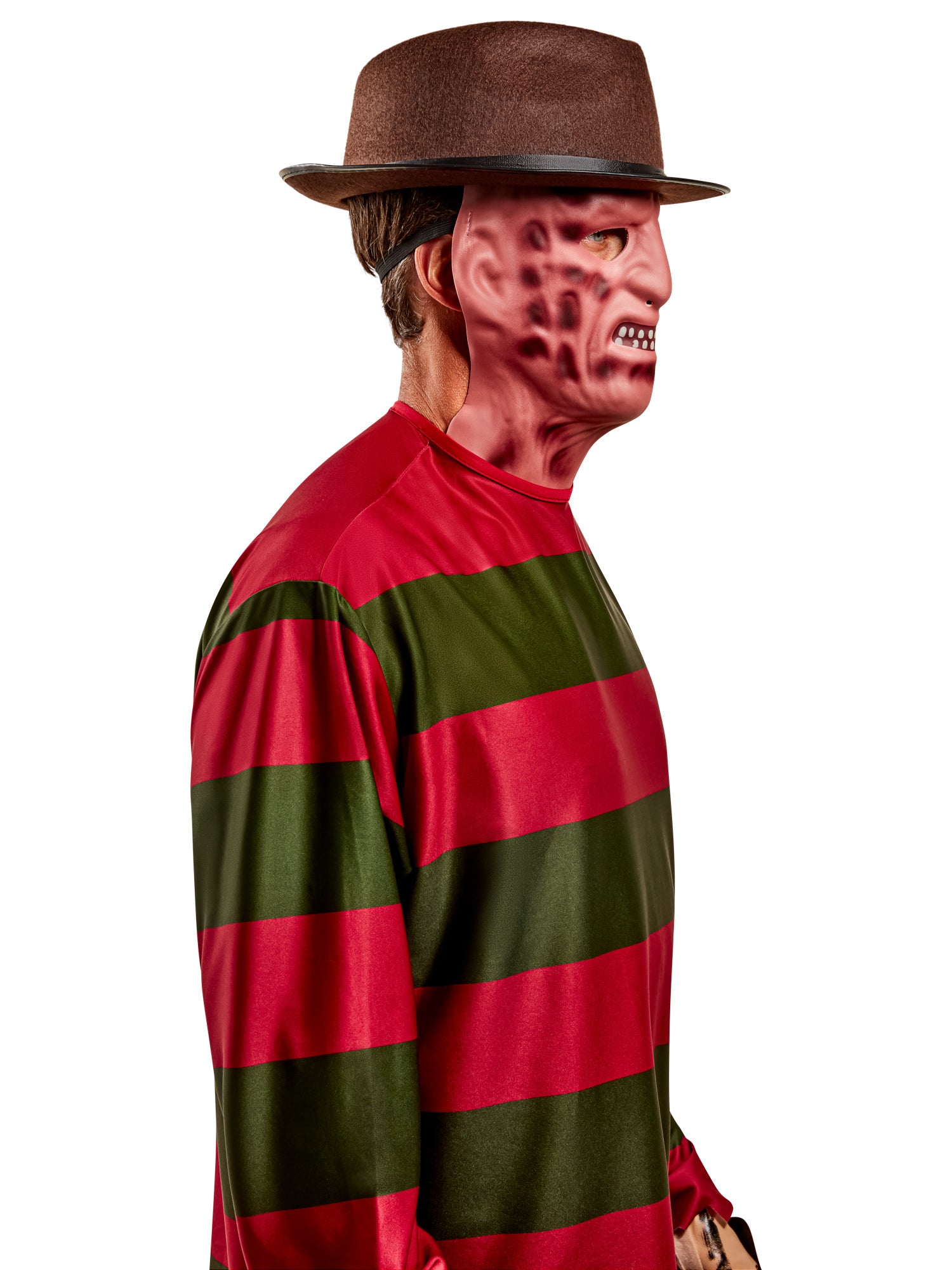 Men's A Nightmare on Elm Street Freddy Krueger Sweater and Mask Set - costumes.com