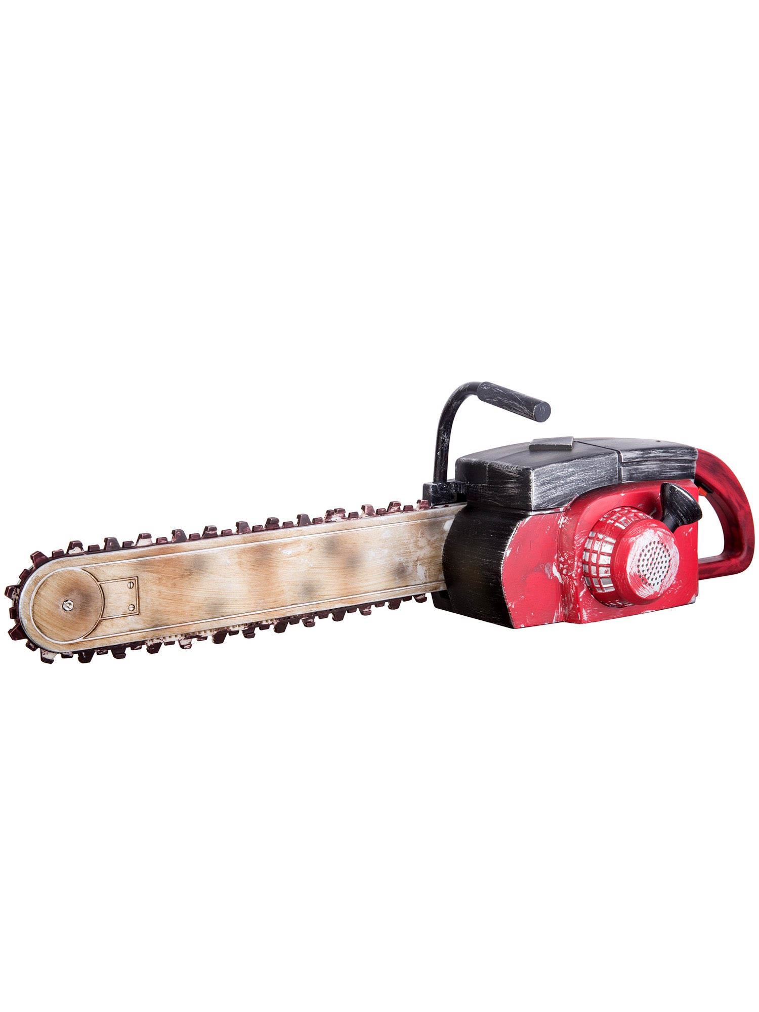 22-inch Rusted Red Animated Chainsaw Prop - costumes.com