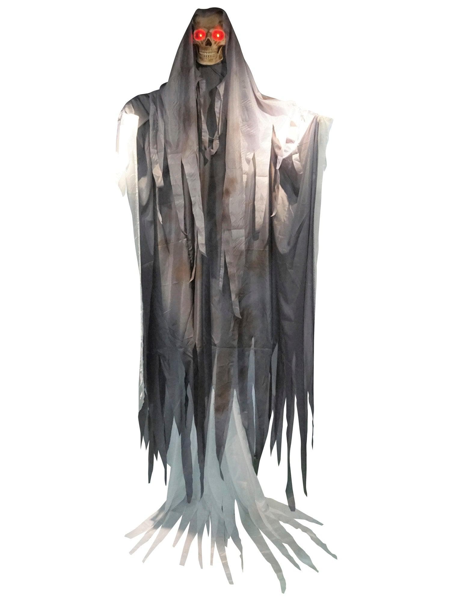 12 Foot Light Up Skull Greeter Hanging Prop - costumes.com