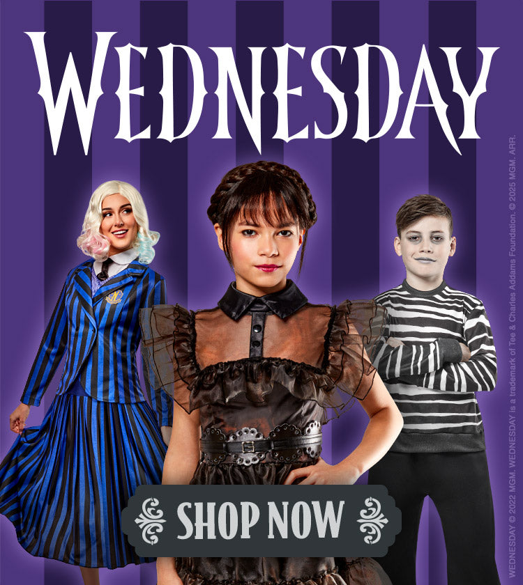 Shop now for Wednesday Addams Costumes for Adults and Kids at Costumes.com!