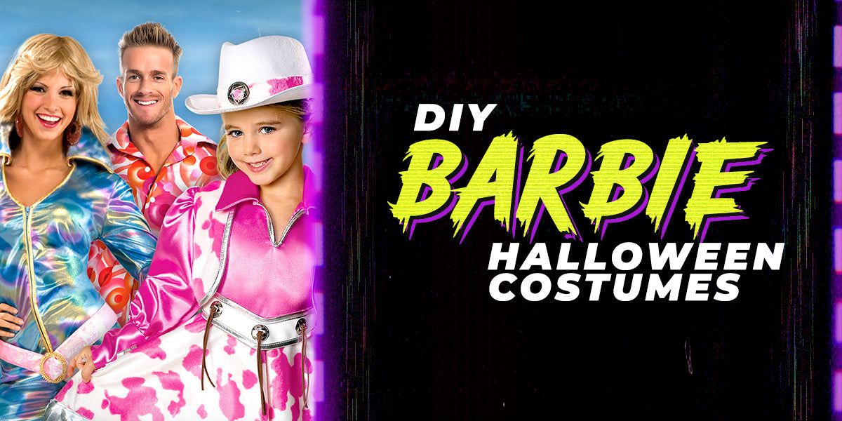 Featured Image for the DIY Barbie Halloween Costumes blog post.