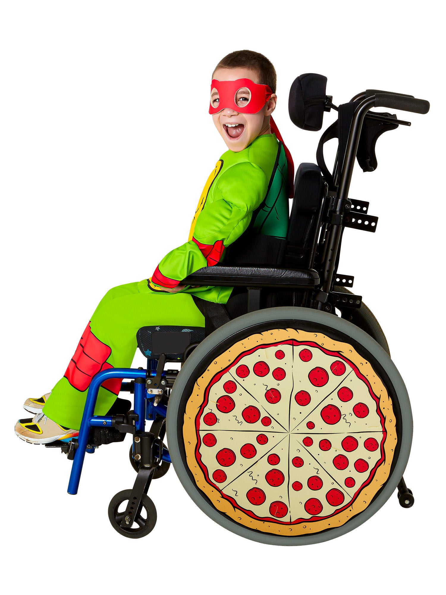 Teenage Mutant Ninja Turtles Pizza Wheelchair Cover - costumes.com